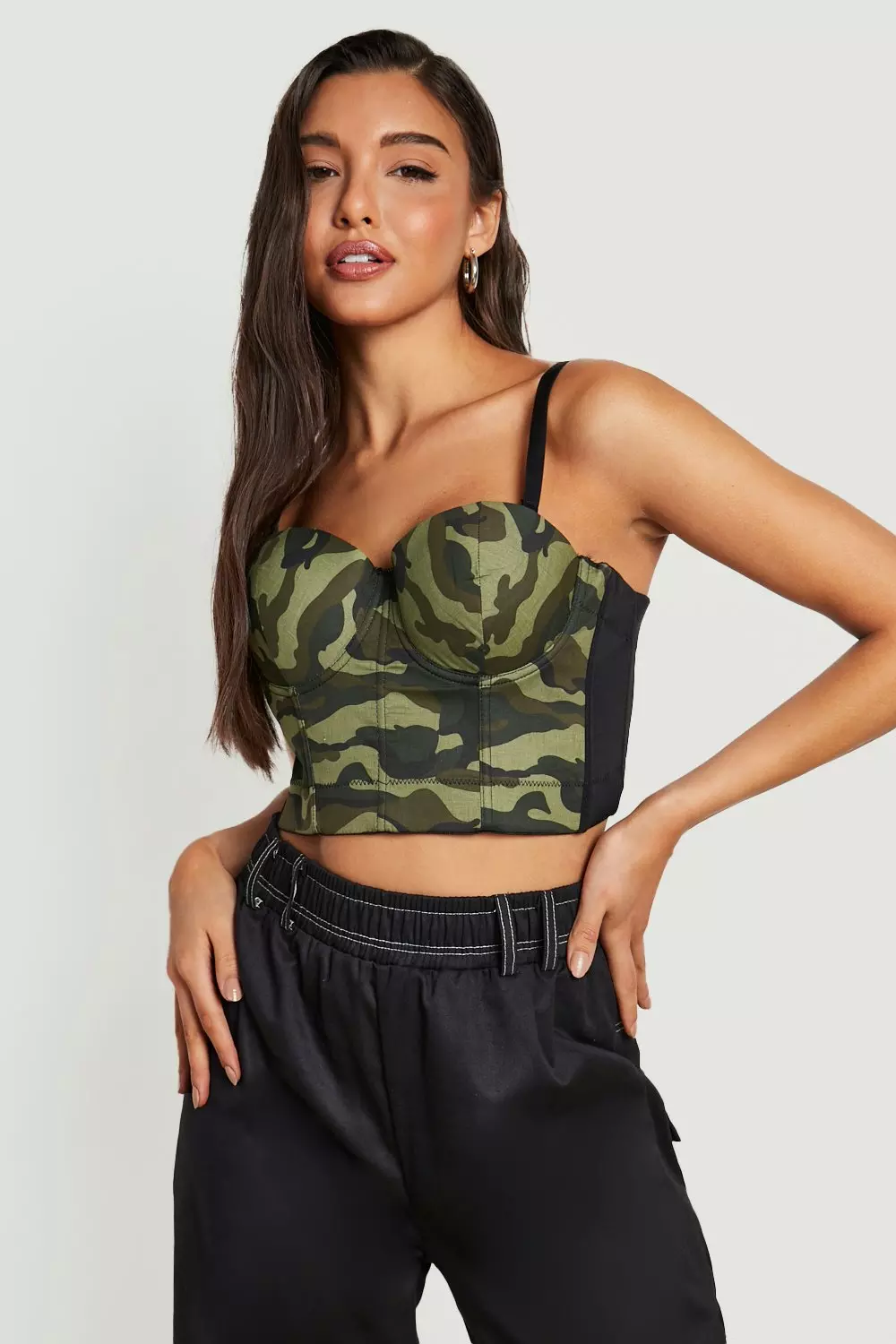 Forever 21 best sale camo crop top