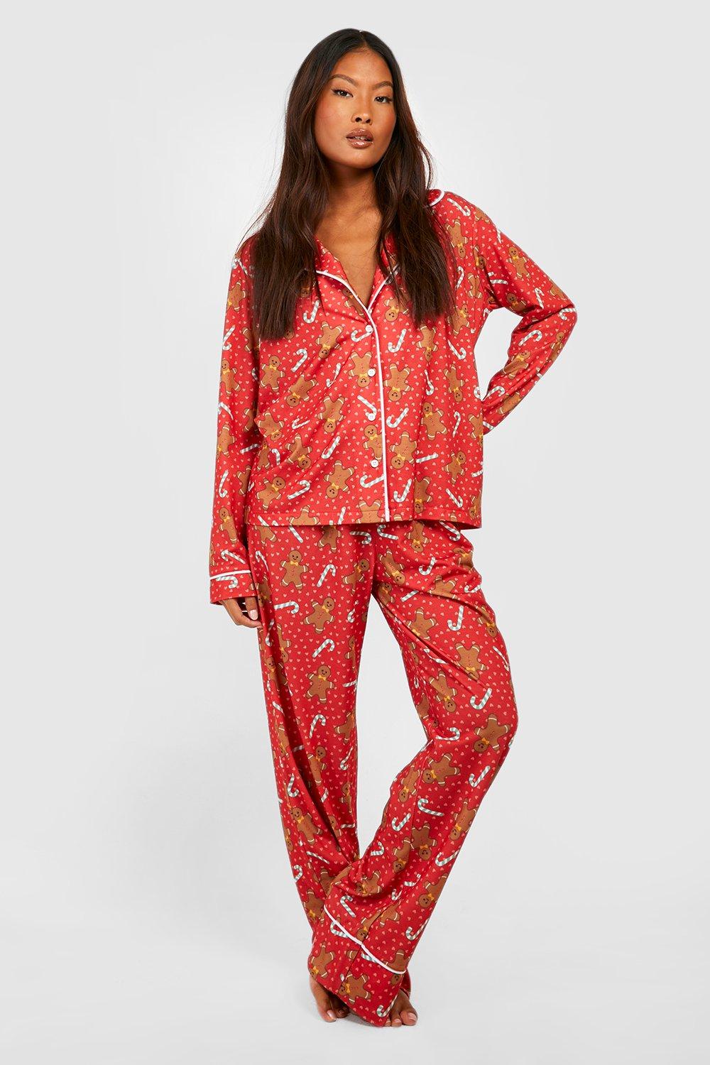 Gingerbread man pyjamas women's new arrivals