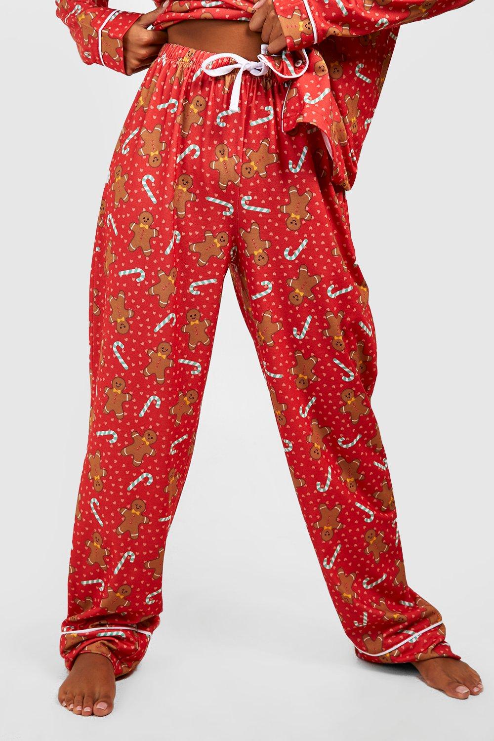 Gingerbread man store pajama pants