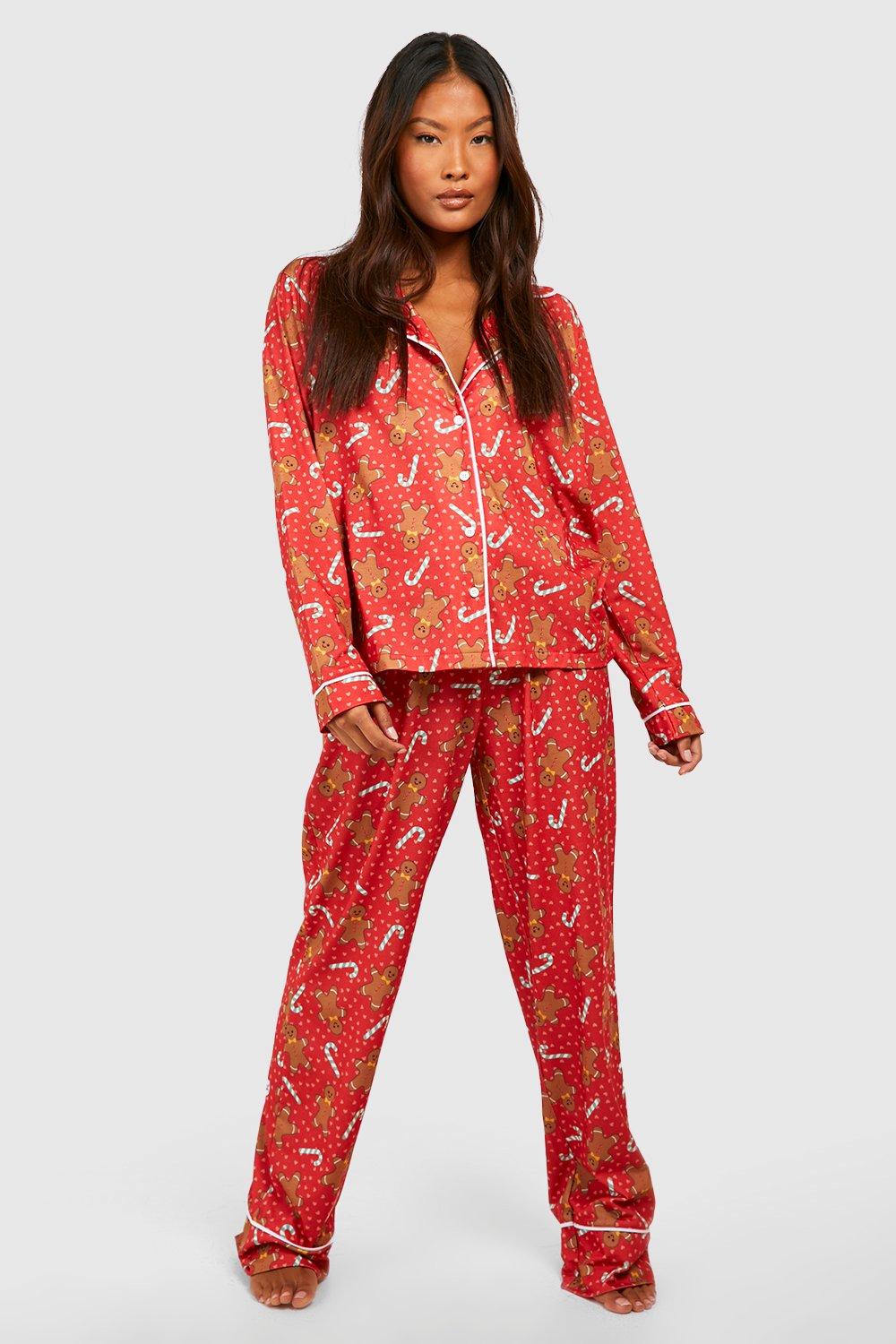 Ladies gingerbread pyjamas new arrivals