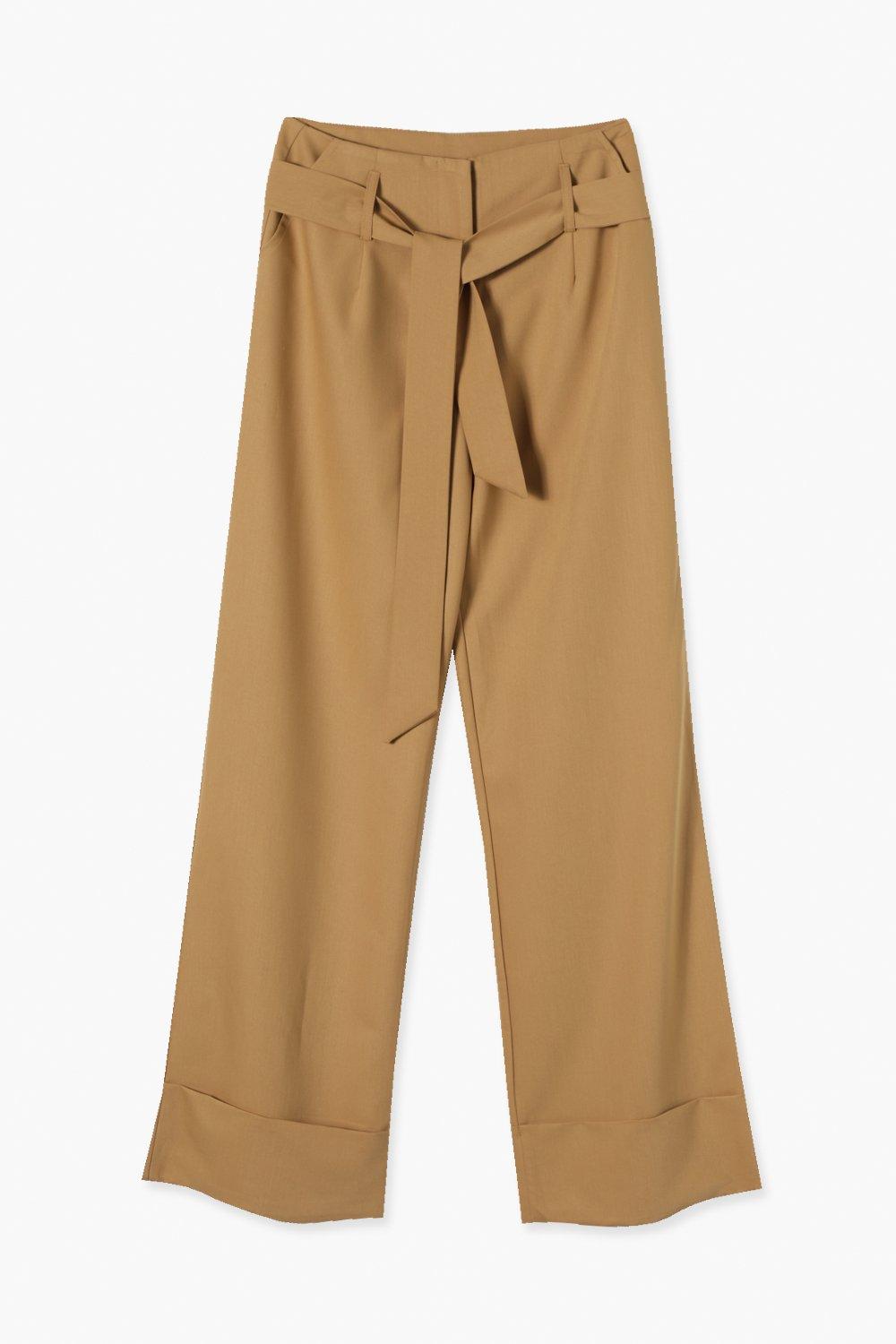 Belted Dress Pants