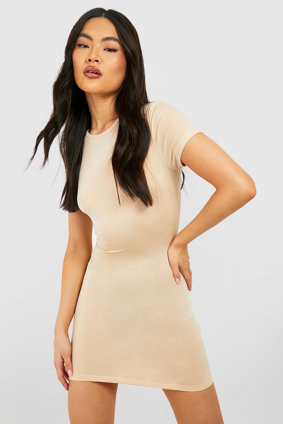 Stone Double Slinky Bodycon Dress image number 1