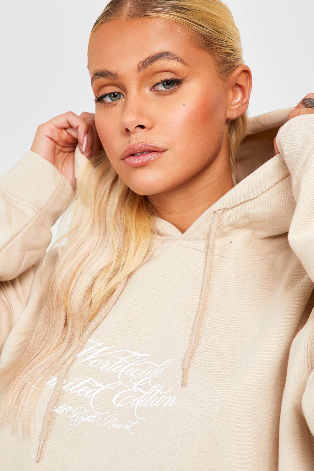 Missguided 2025 beige hoodie