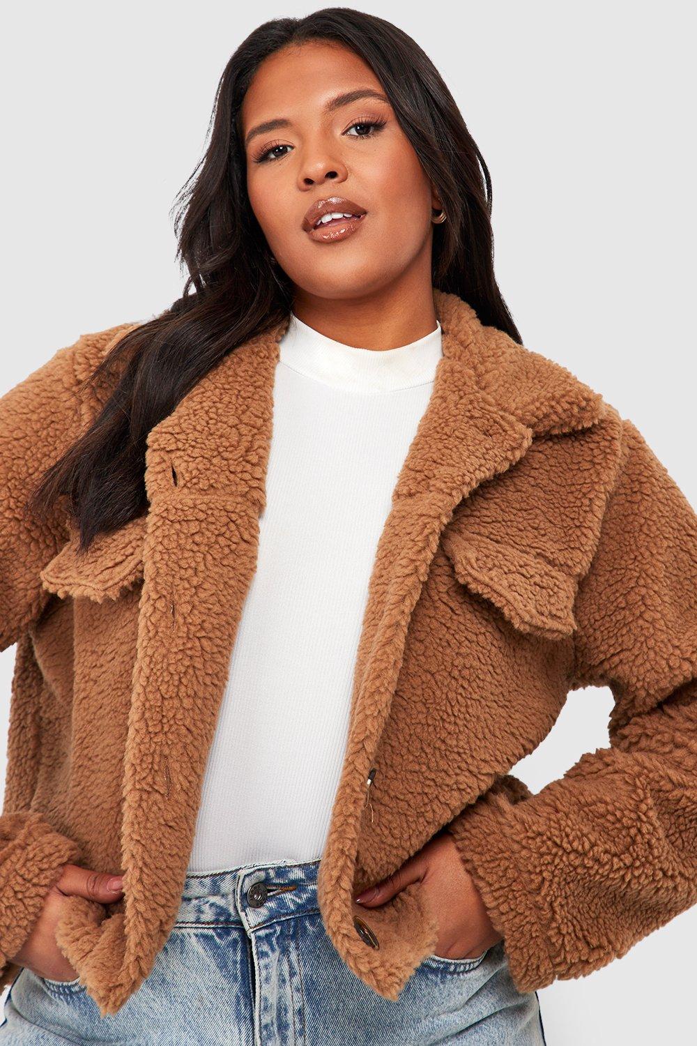 Boohoo teddy clearance jacket