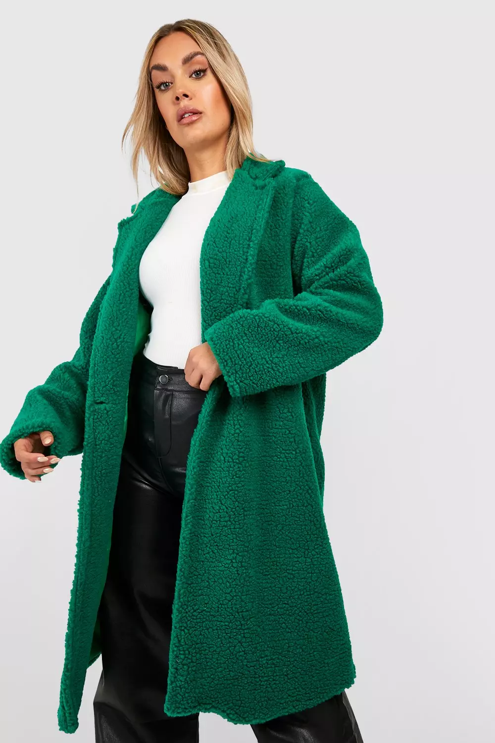 Emerald teddy coat best sale