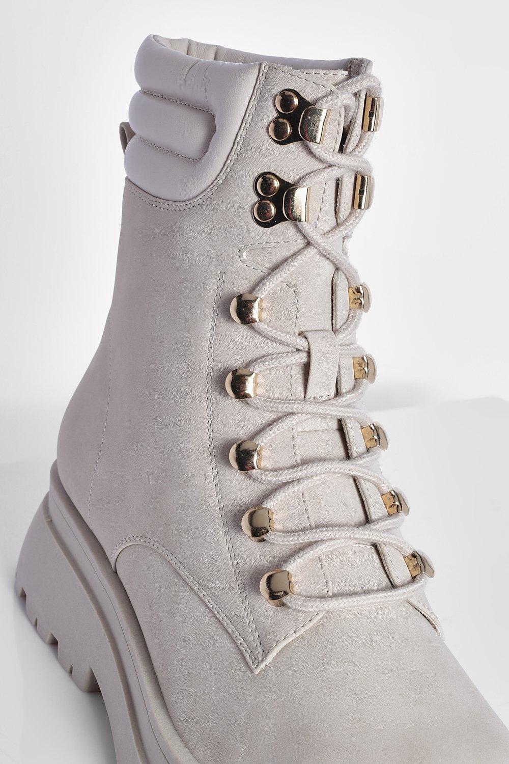 Boohoo hiking outlet boots