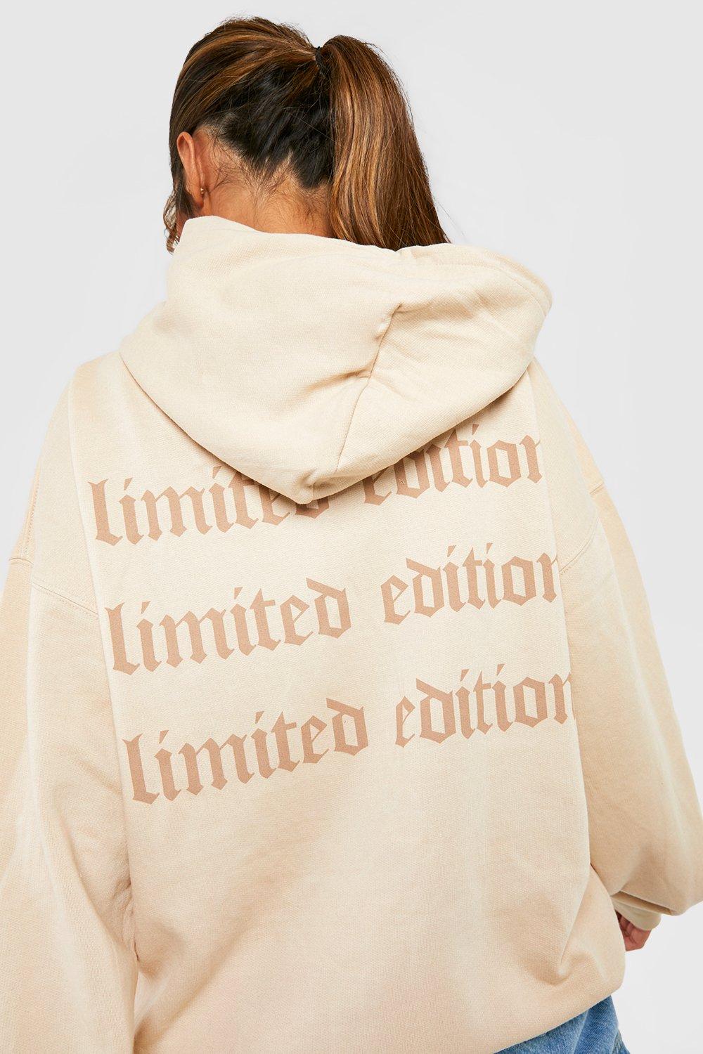 Oversized store hoodie boohoo