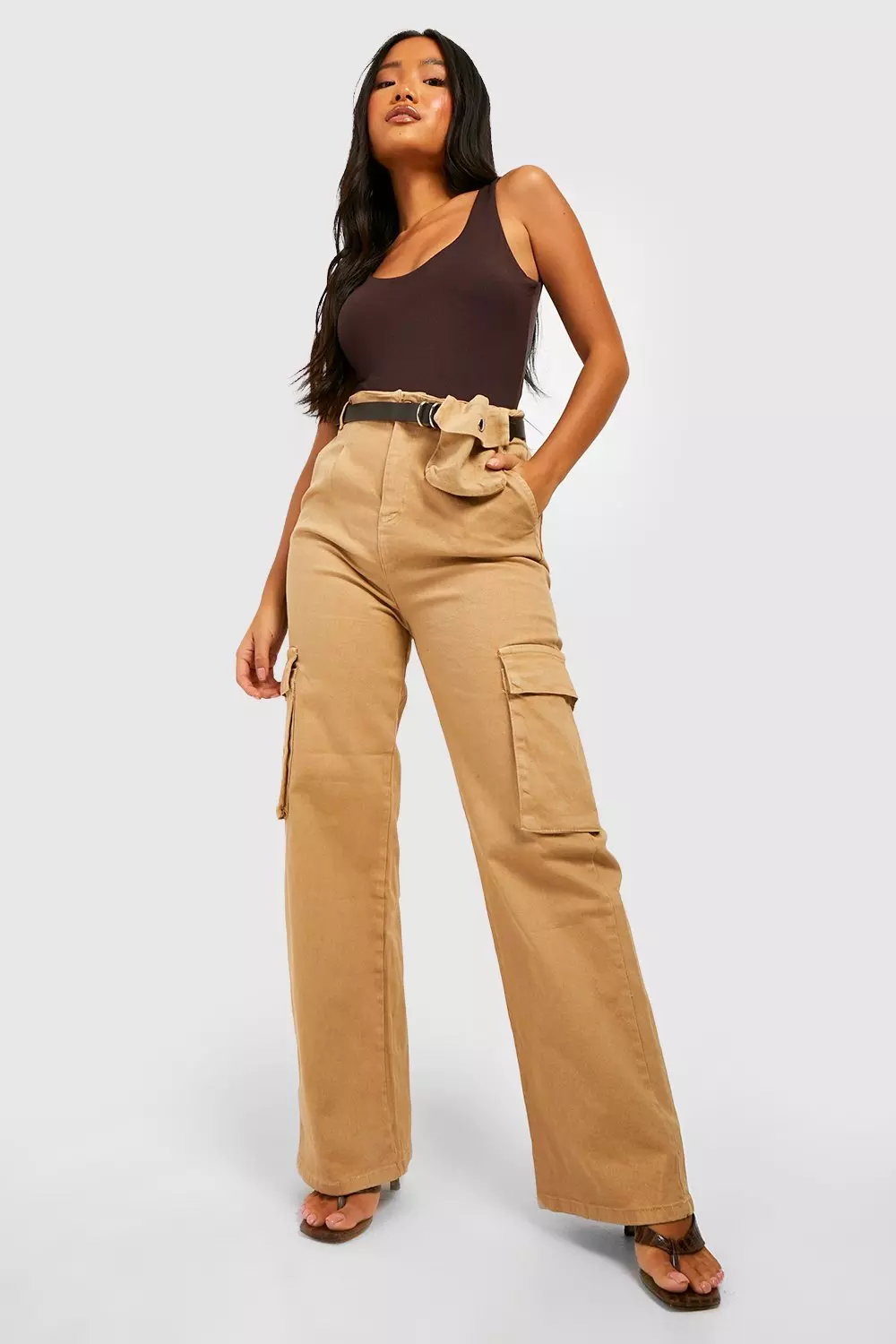 girls belted cargo pants, girls new arrivals