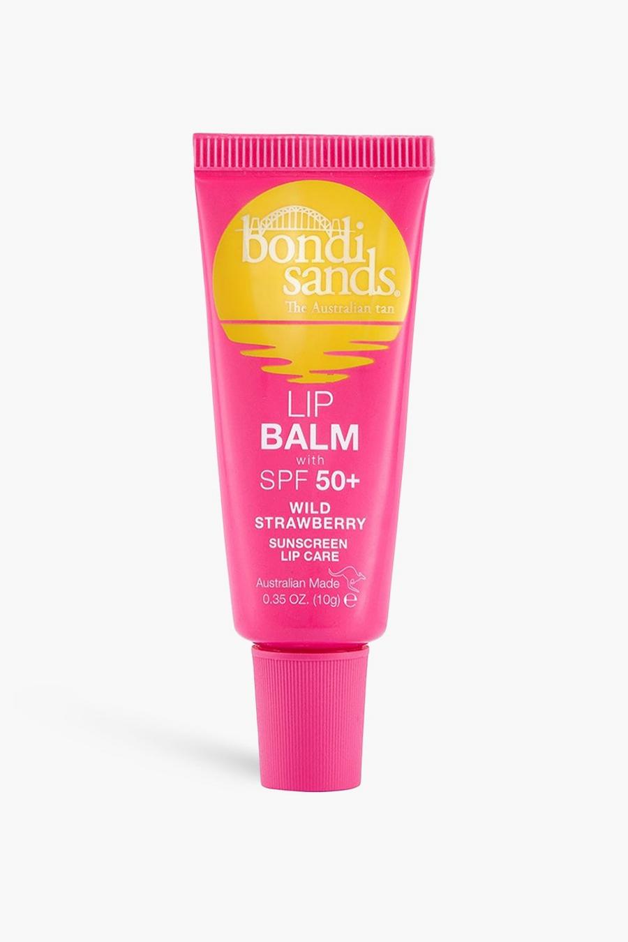 Bright pink Bondi Sands Spf50 Lip Strawberry 10G image number 1