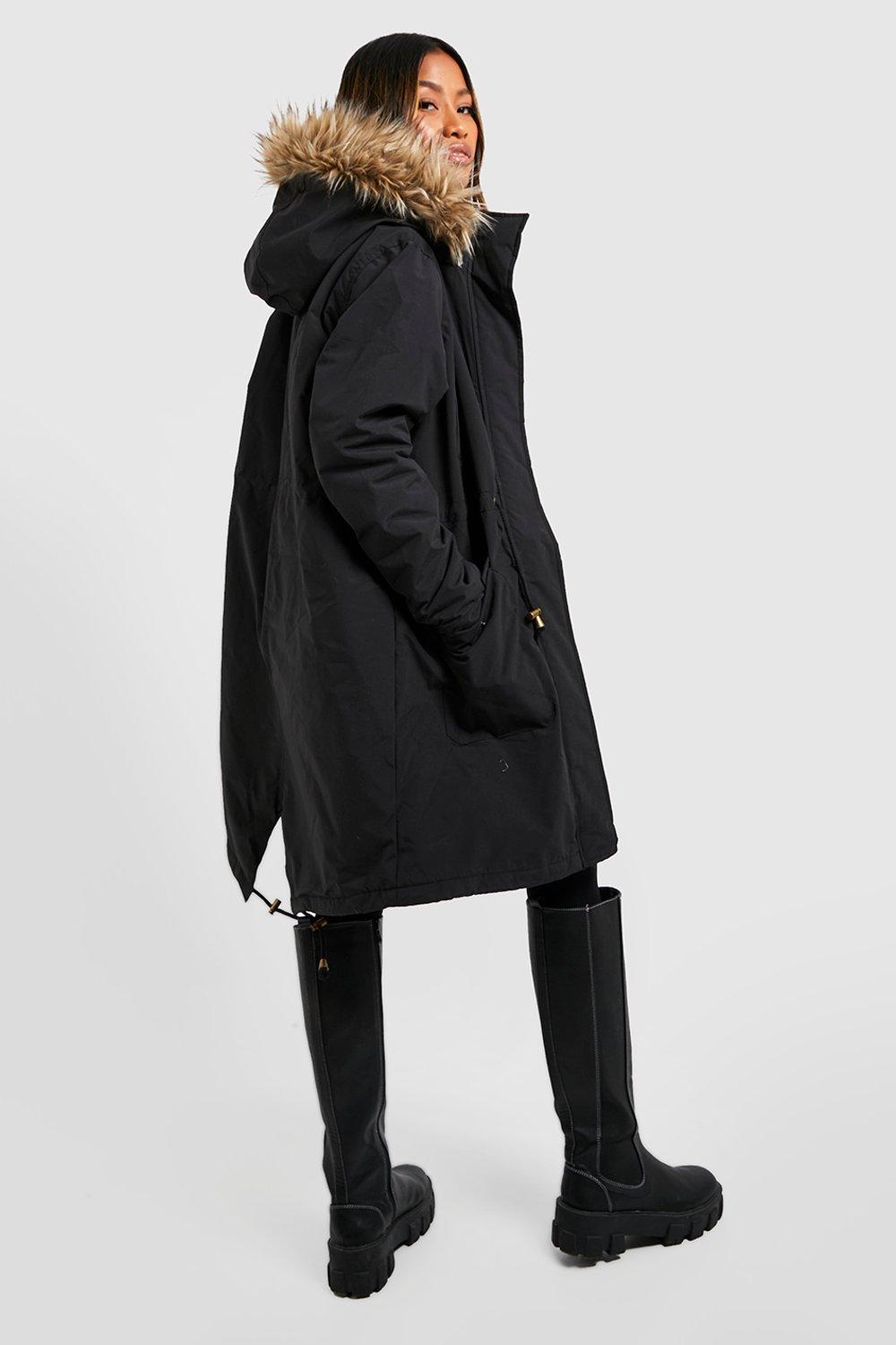 Boohoo 2025 parka coats