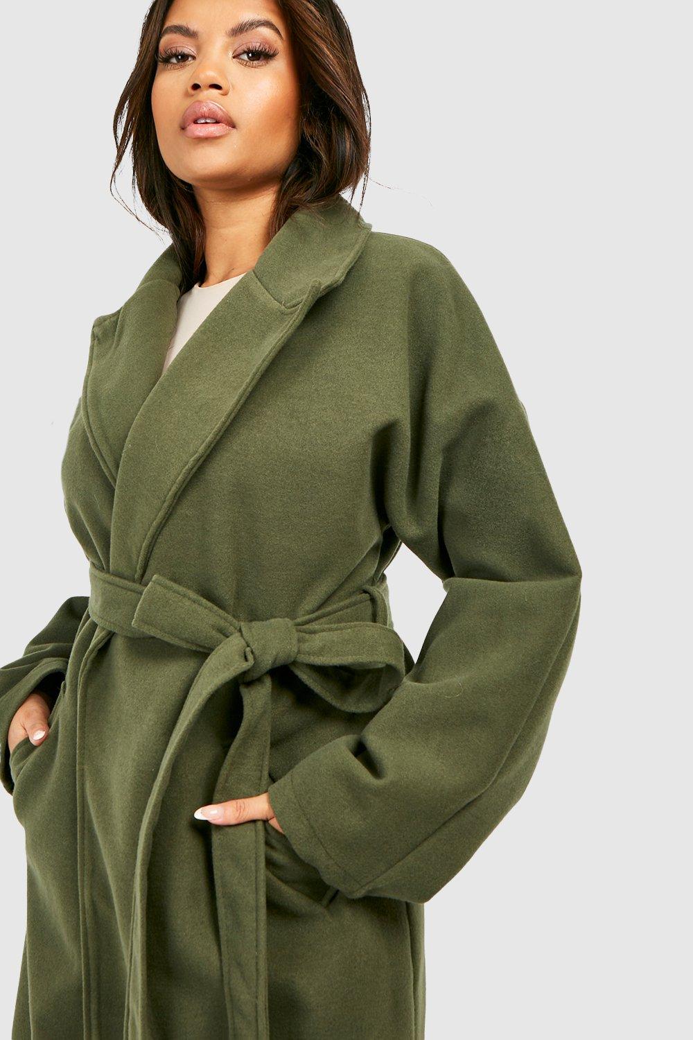 Arket belted hotsell wool coat