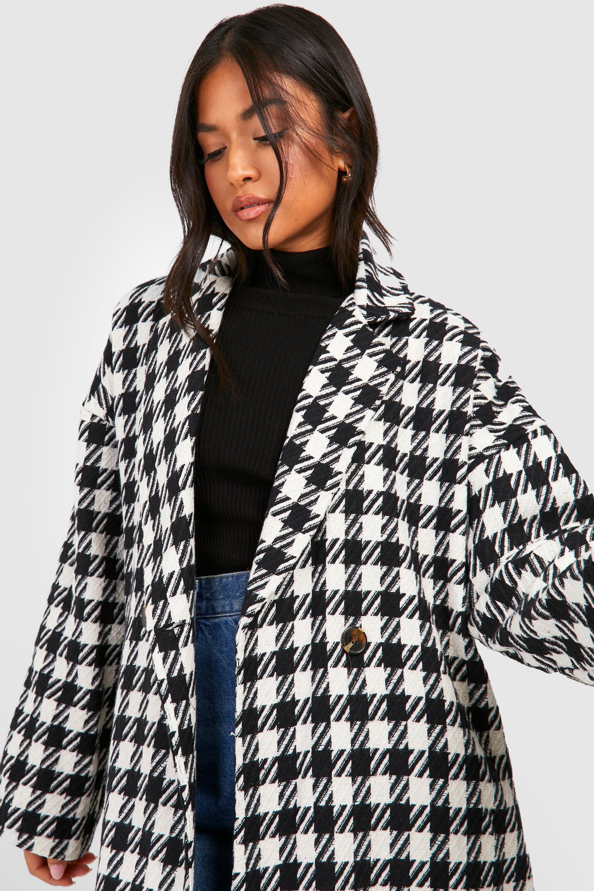 Dogtooth cheap coat womens