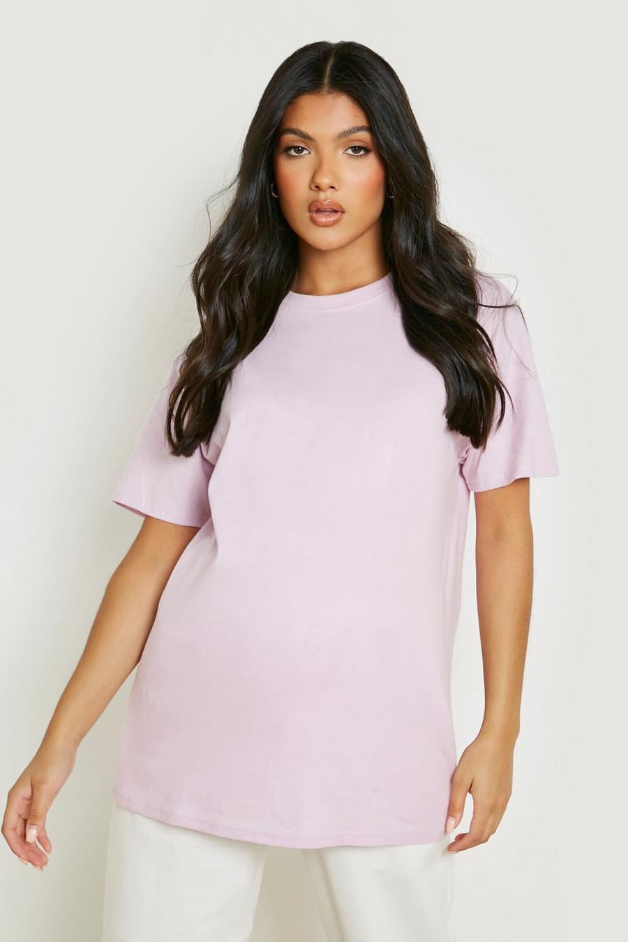 Lilac Maternity Cotton T-shirt image number 1