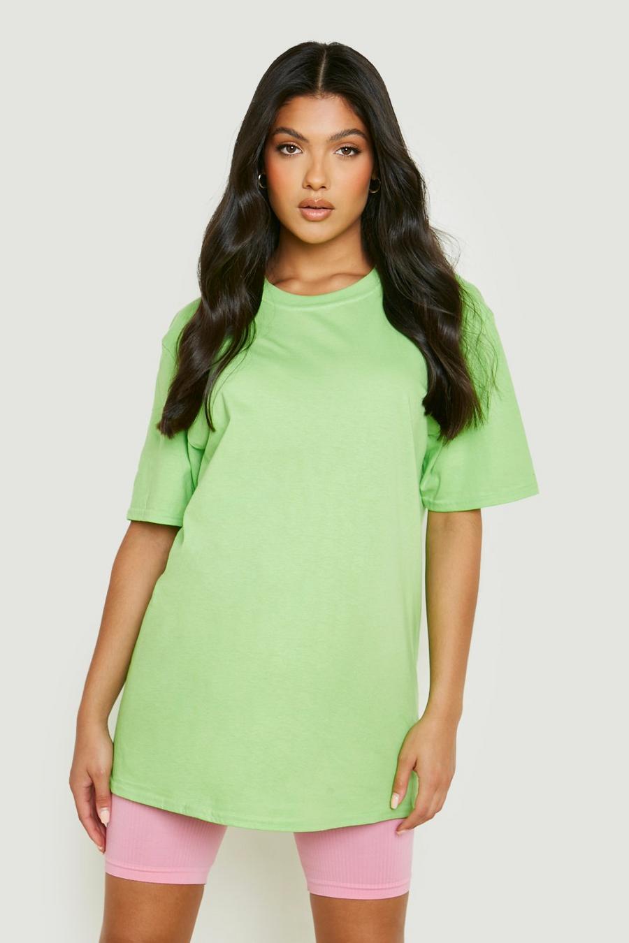 Umstandsmode Baumwoll T-Shirt, Lime green