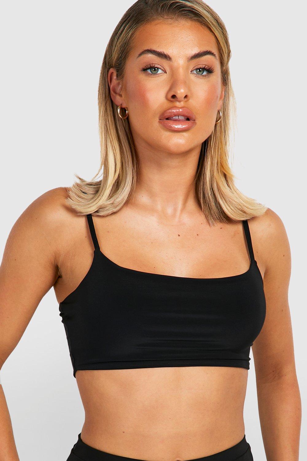 Double Layer Strappy Scoop Bralette