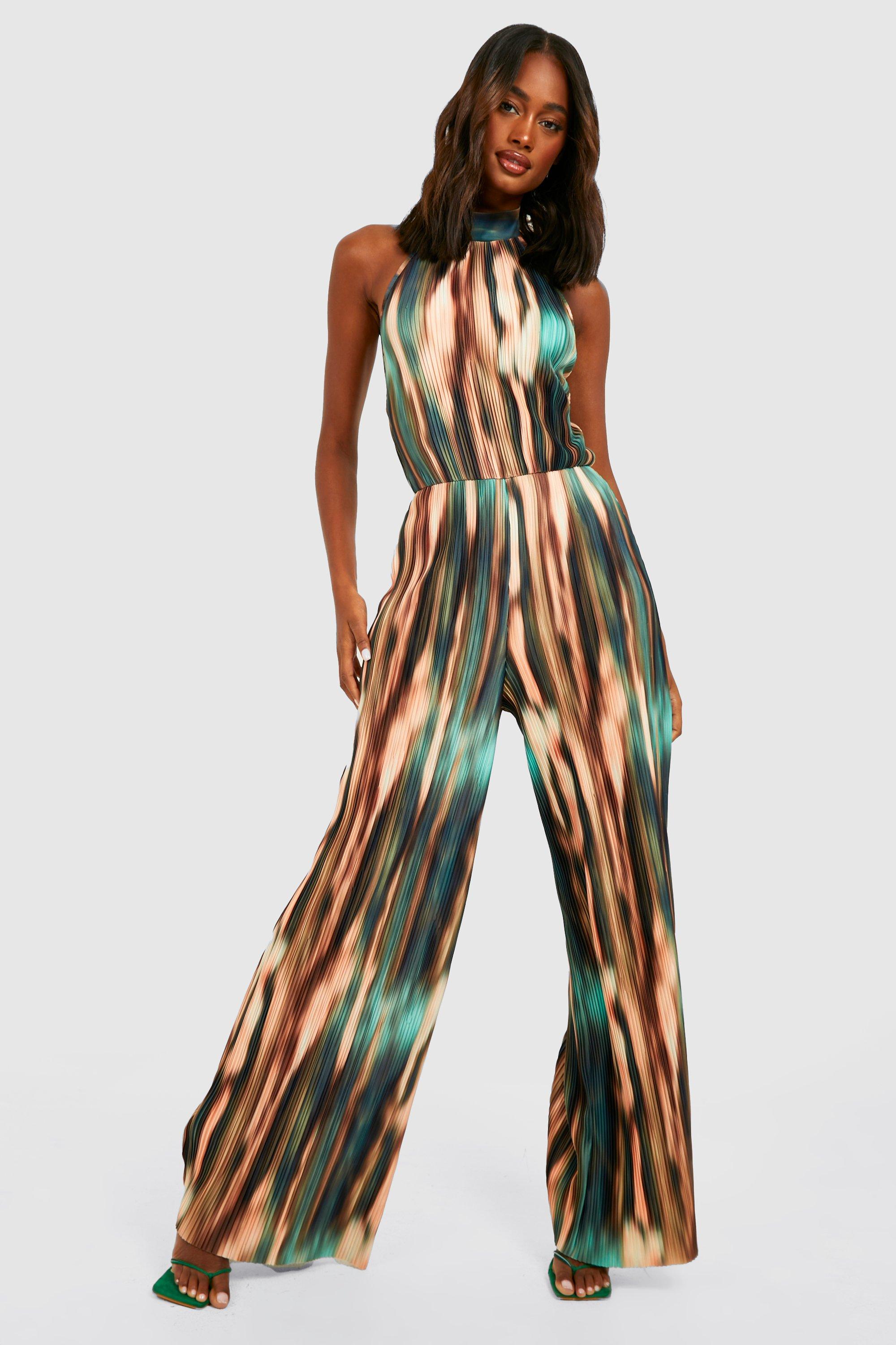 ✽✨スター地紋　モダンな長襦袢✨✽ Halter-neck satin jumpsuit - Women | MANGO Montenegro