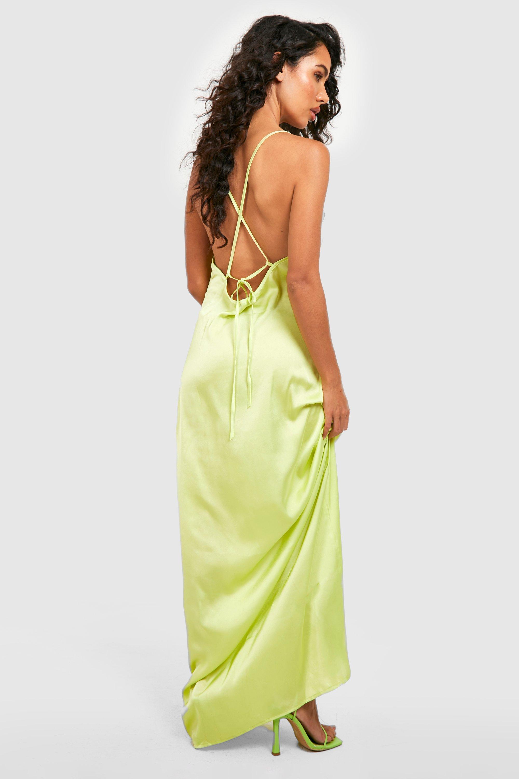 Silk on sale dress boohoo