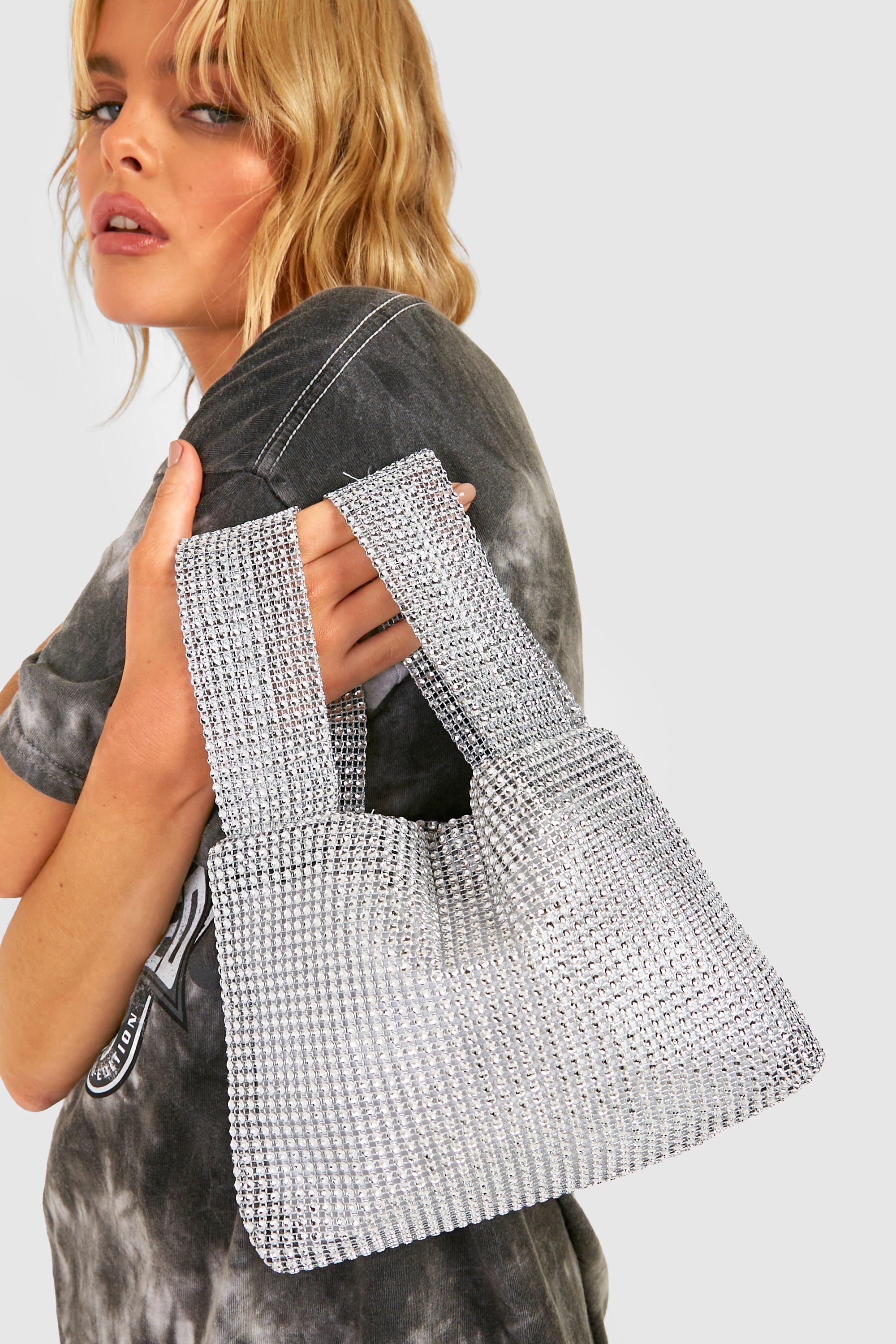 Grey grab clearance bag