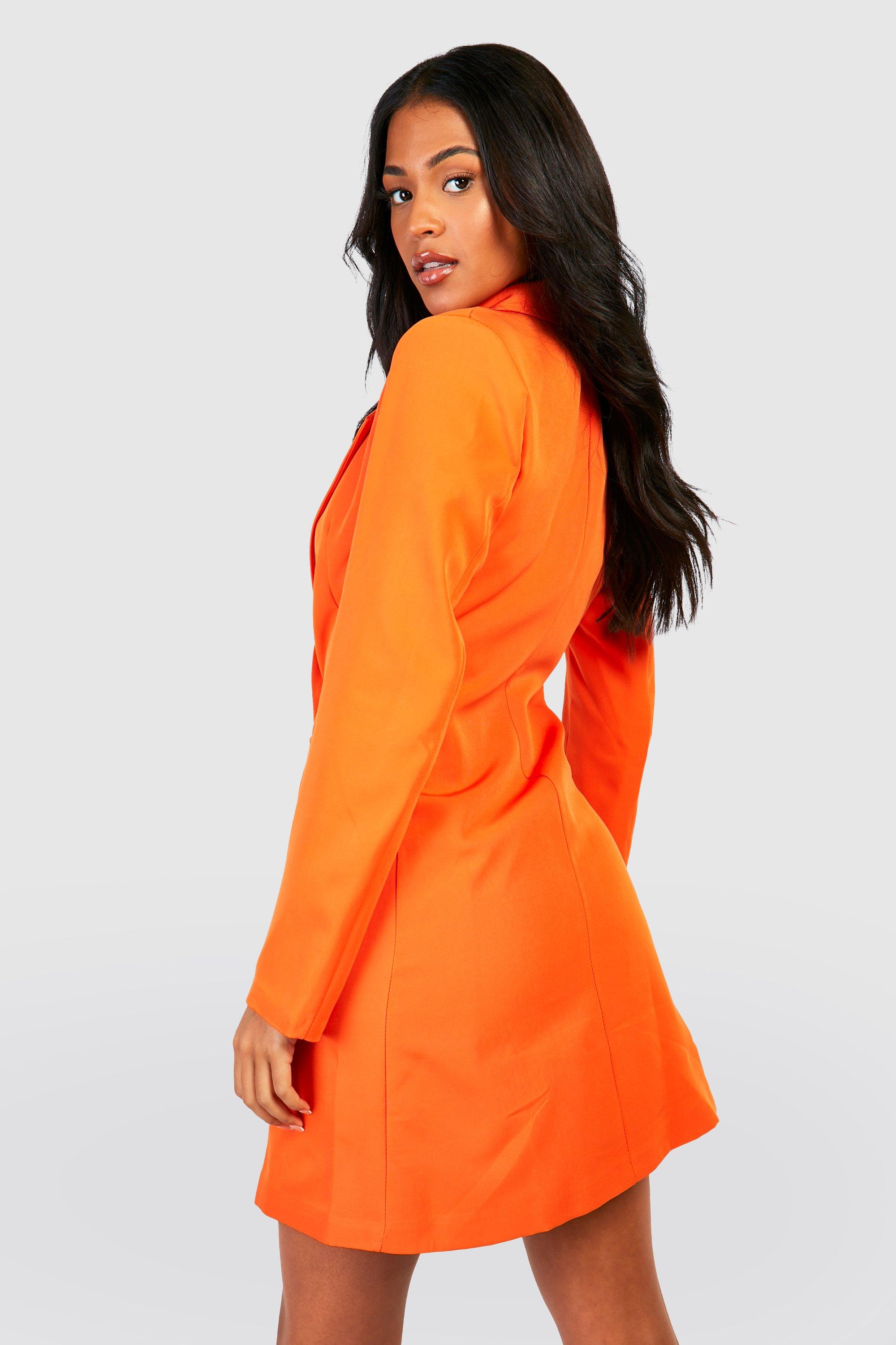 Robe discount blazer orange