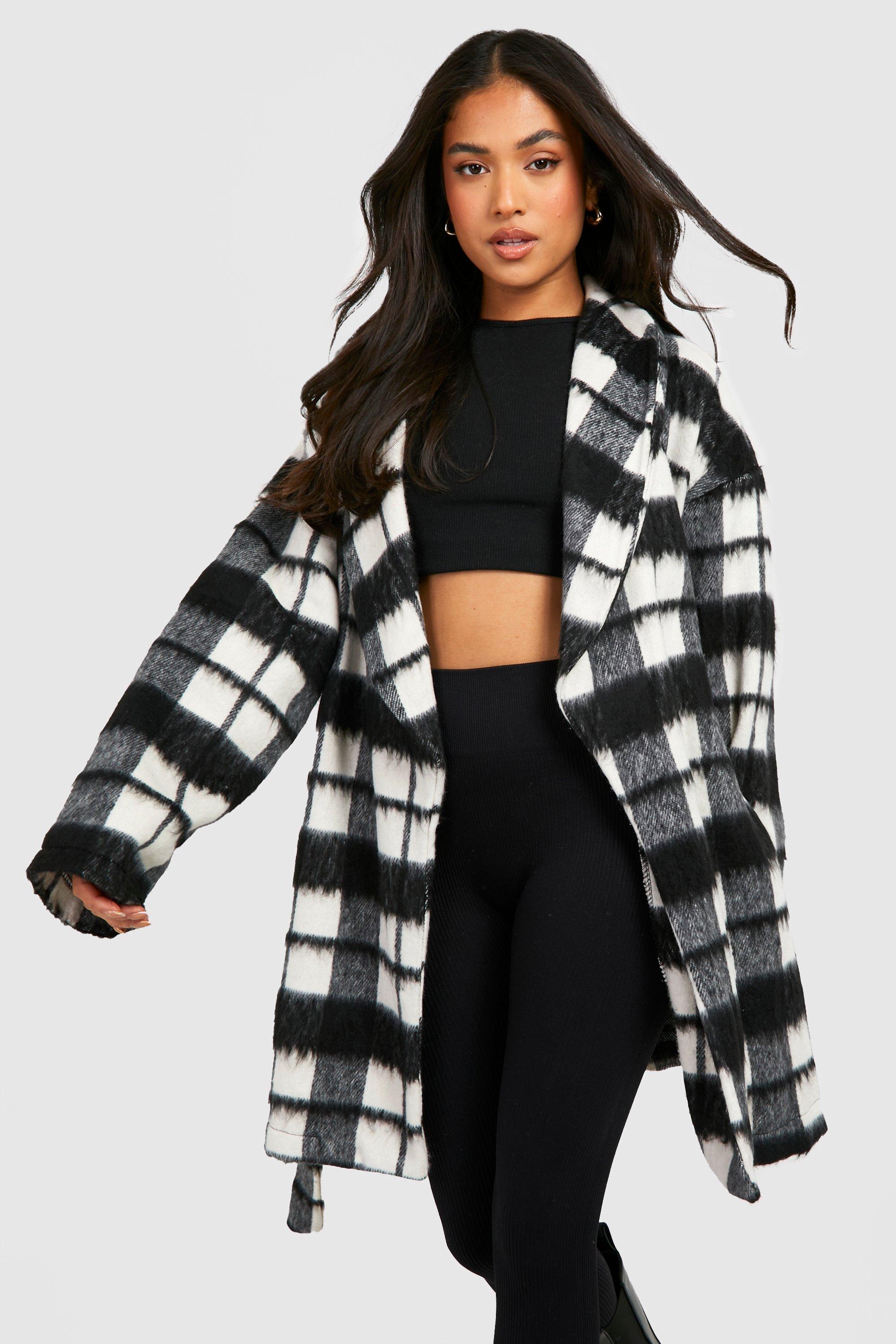 Check on sale belted coat