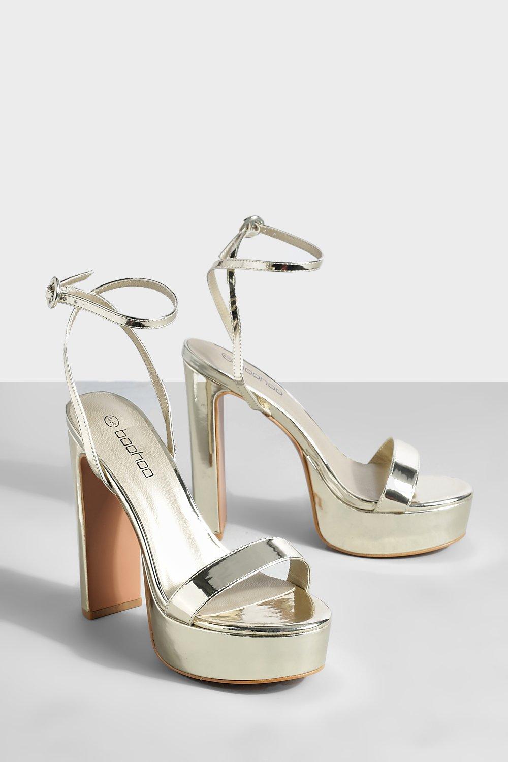 Boohoo best sale platform sandals