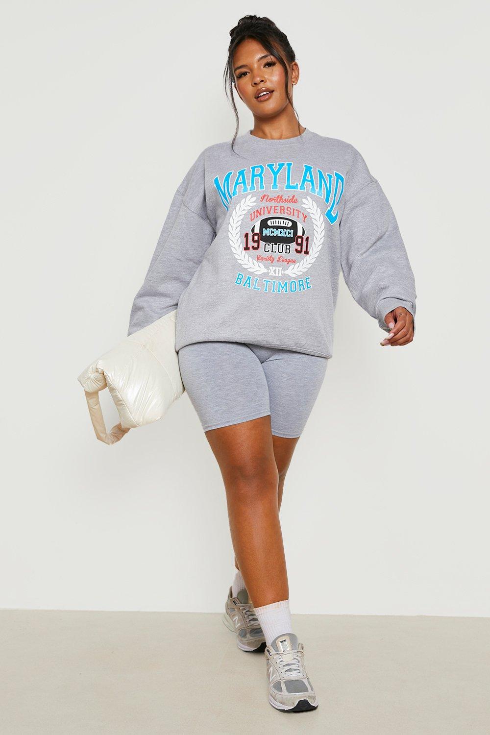 Grey maryland outlet sweatshirt