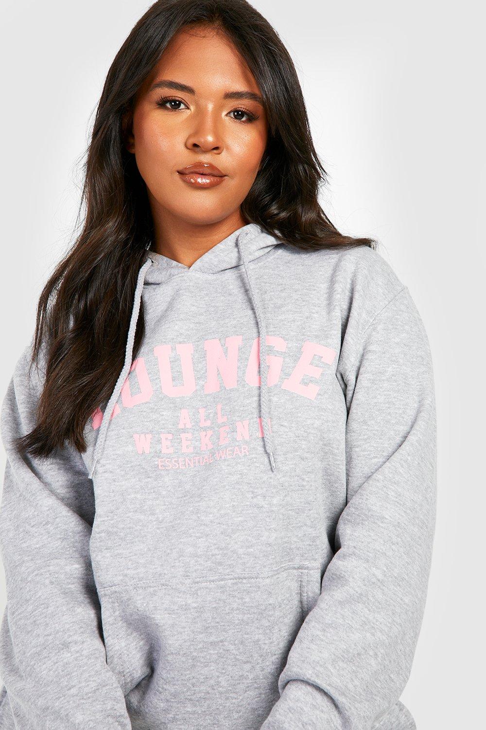 Ladies discount hoodie tracksuit