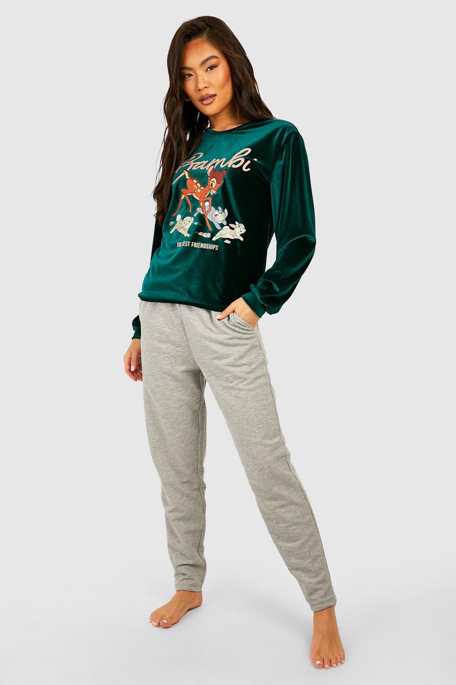 Green Disney Sweatshirt och byxor i fleece image number 1