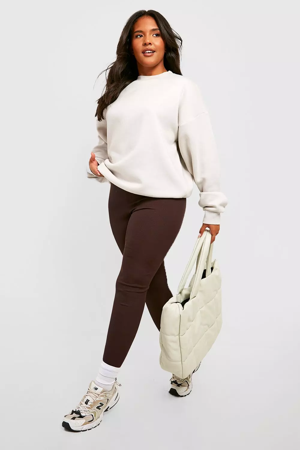 Plus Contour Rib Leggings