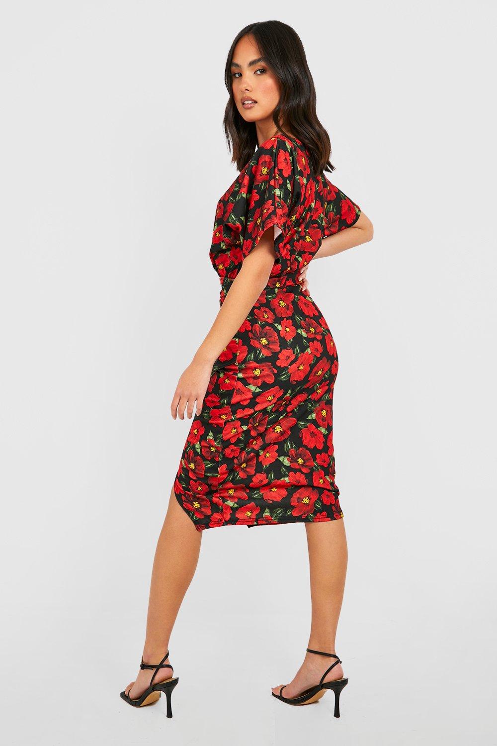 Boat shops print skater dress