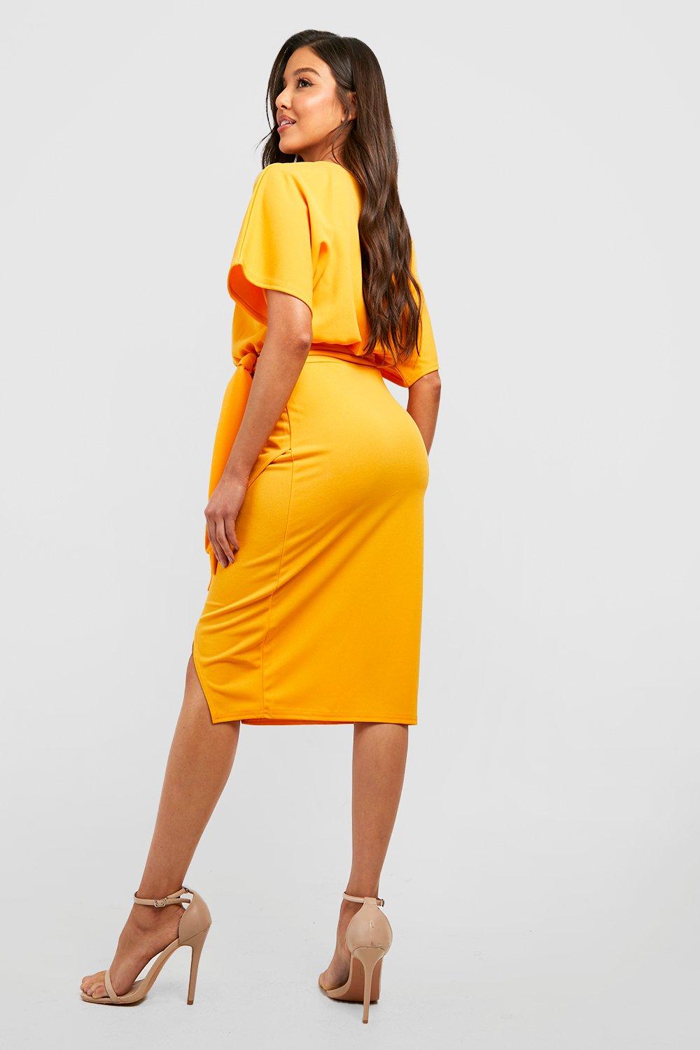 Boohoo pencil outlet dress