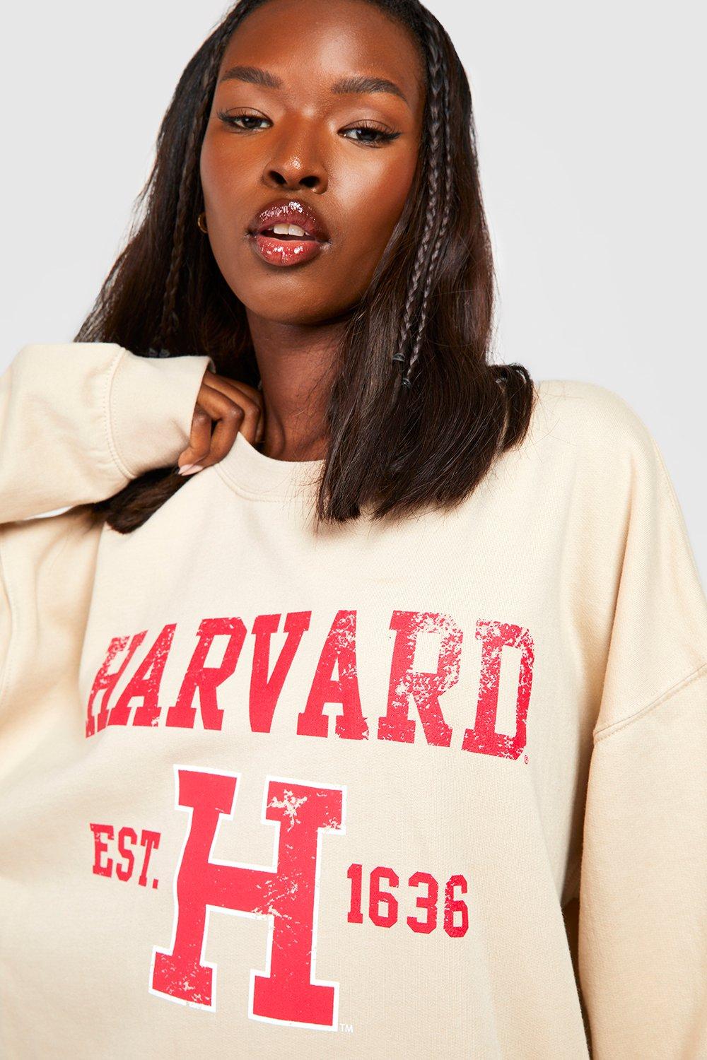 Oversized store harvard sweatshirt