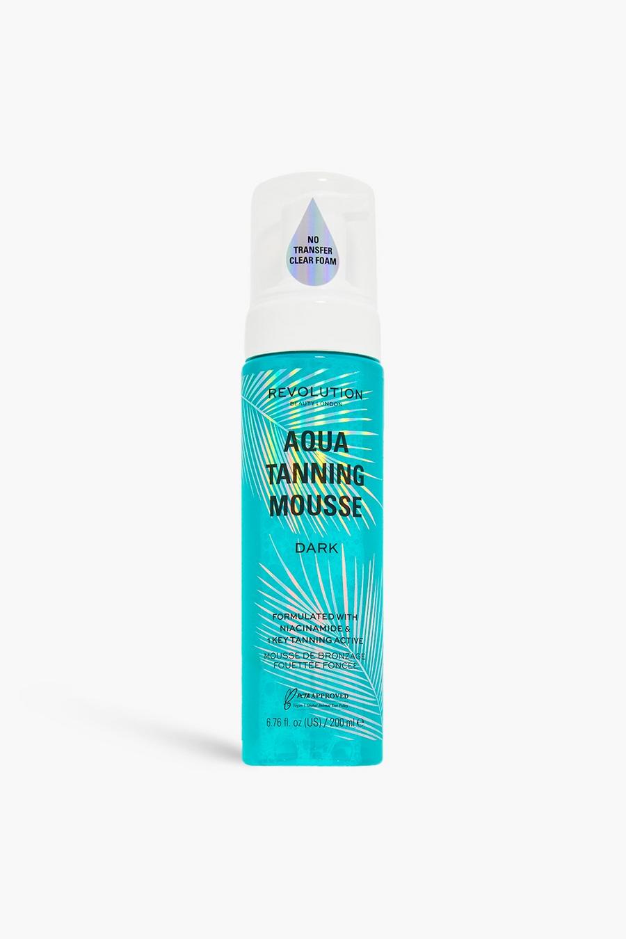Revolution Beauty Aqua Tanning Mousse Dark, Clear image number 1