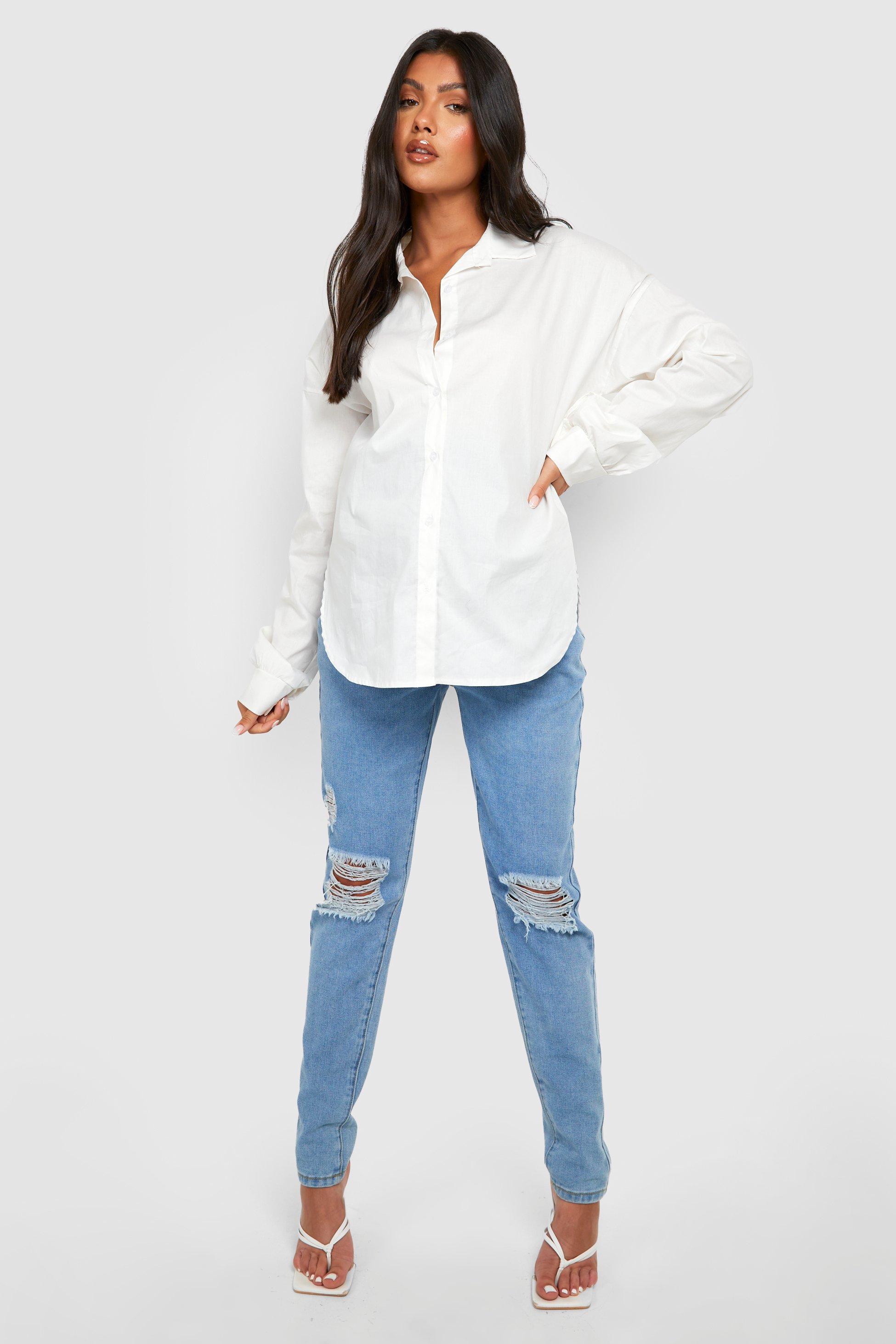 Camisa blanca premama online