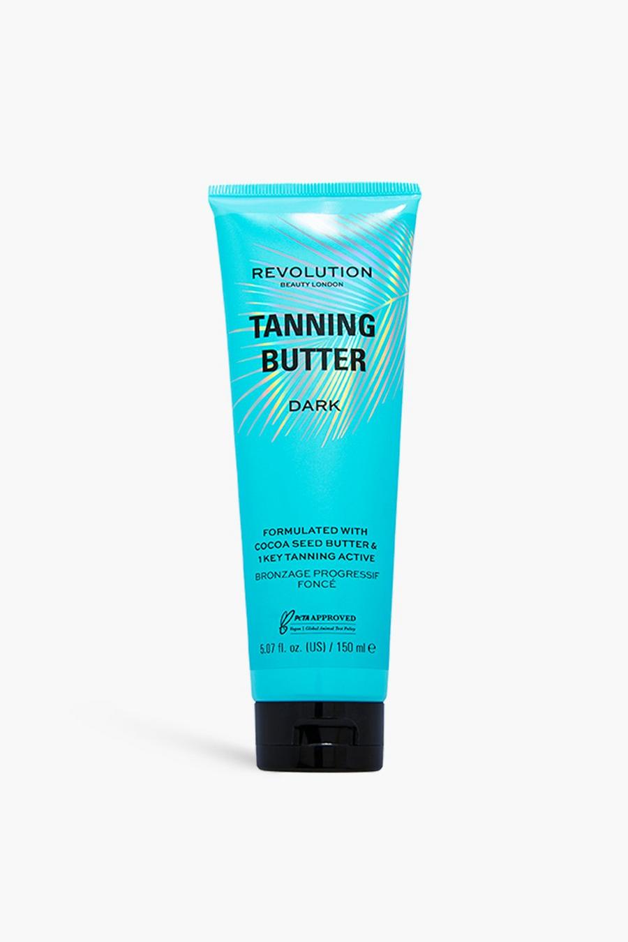 Revolution Beauty Buildable Tanning Butter - Dark, Cream image number 1