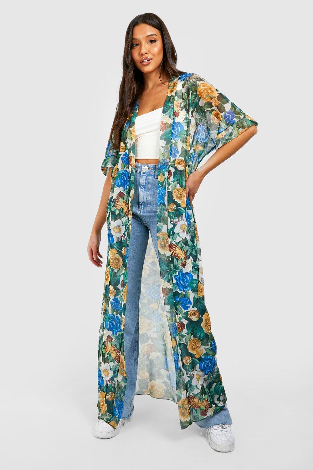 Womens store maxi kimono