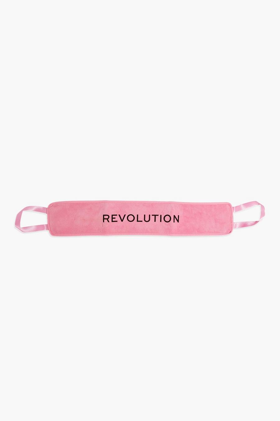 Pink rosa Revolution Beauty Back Tanning Mitt