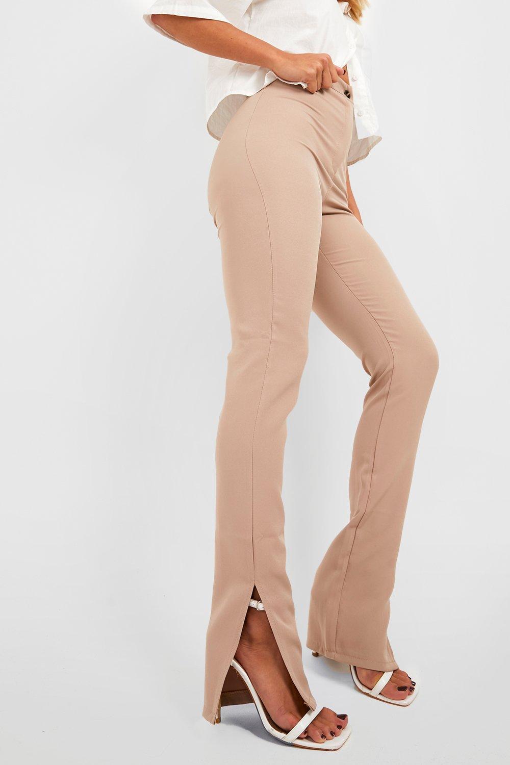 Satin Tie Ankle Relax Fit Pants