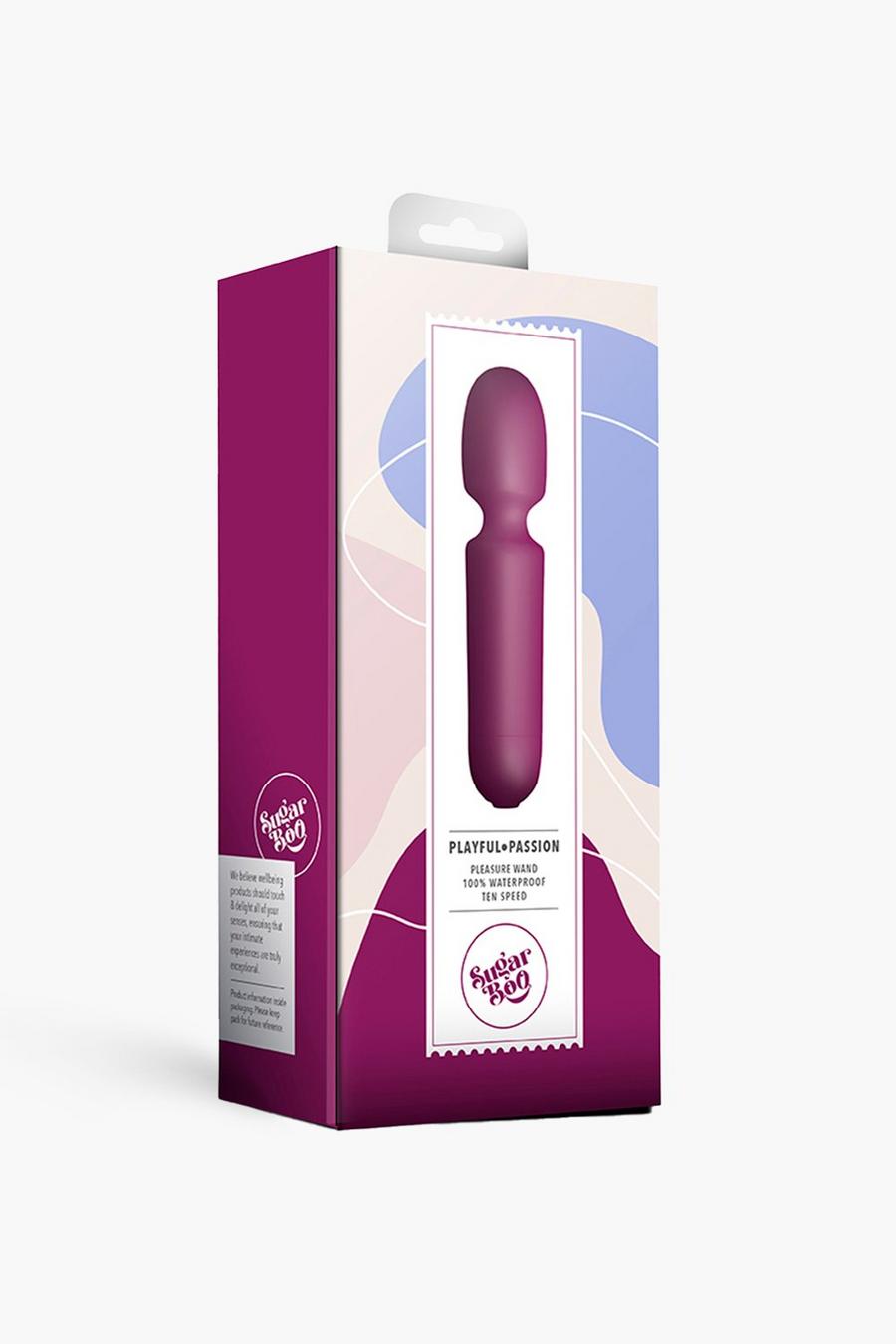 Playful Passion Vibrating Wand, Berry image number 1