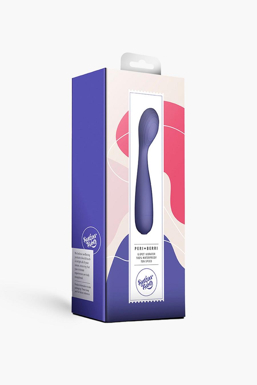 Peri-berry G Spot Silicone Vibrator, Purple violet