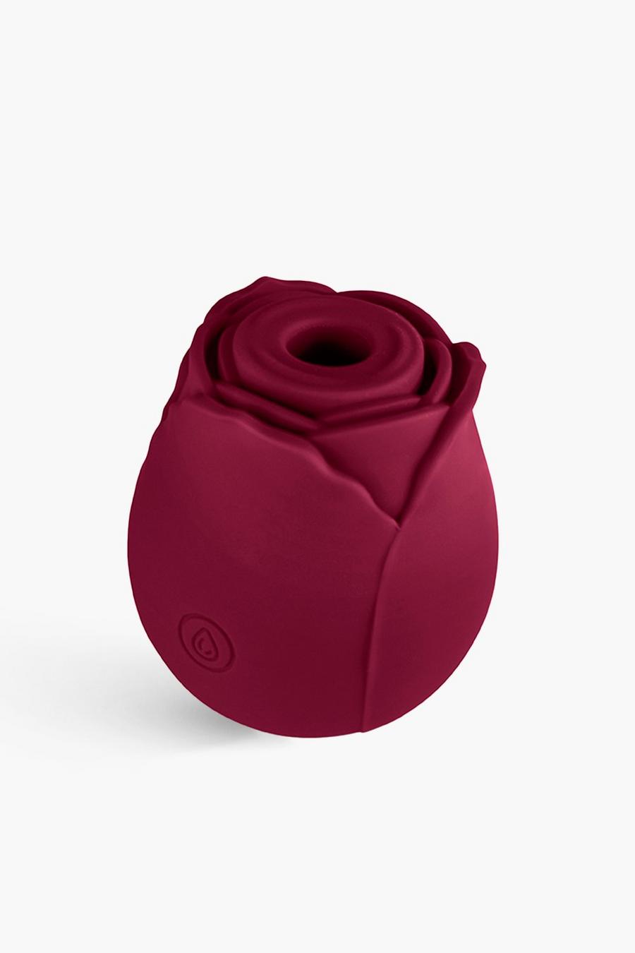 Rose Noir klitoraler Sauger-Vibrator, Dark red image number 1