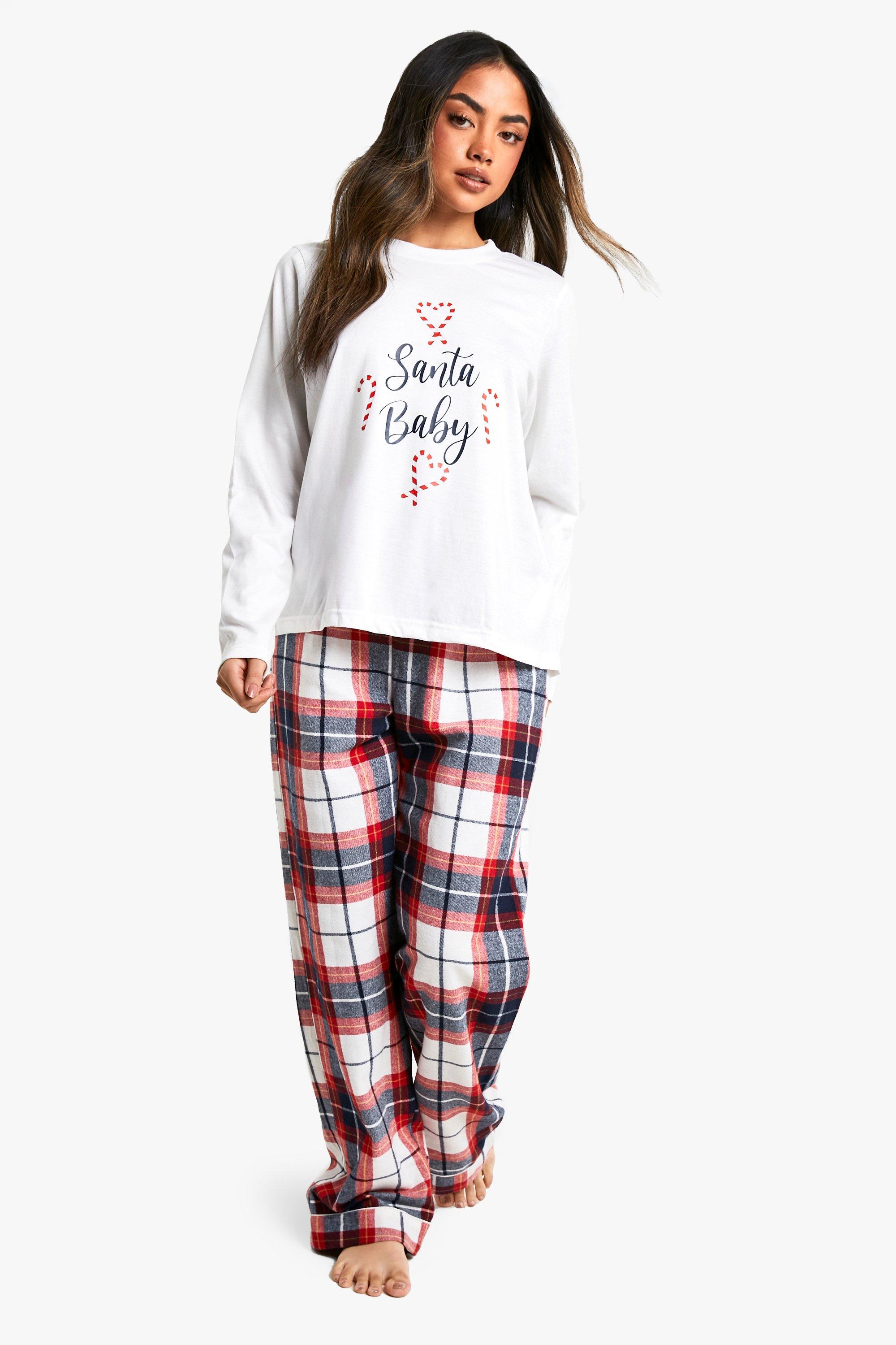 Women's Christmas Pajama Long Sleeve Shirt