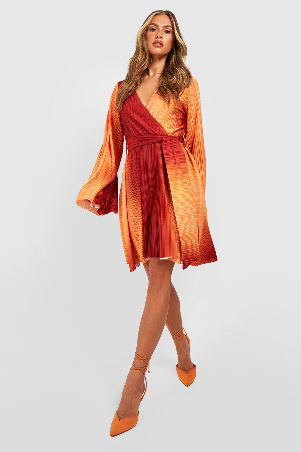 Ombre skater dress best sale