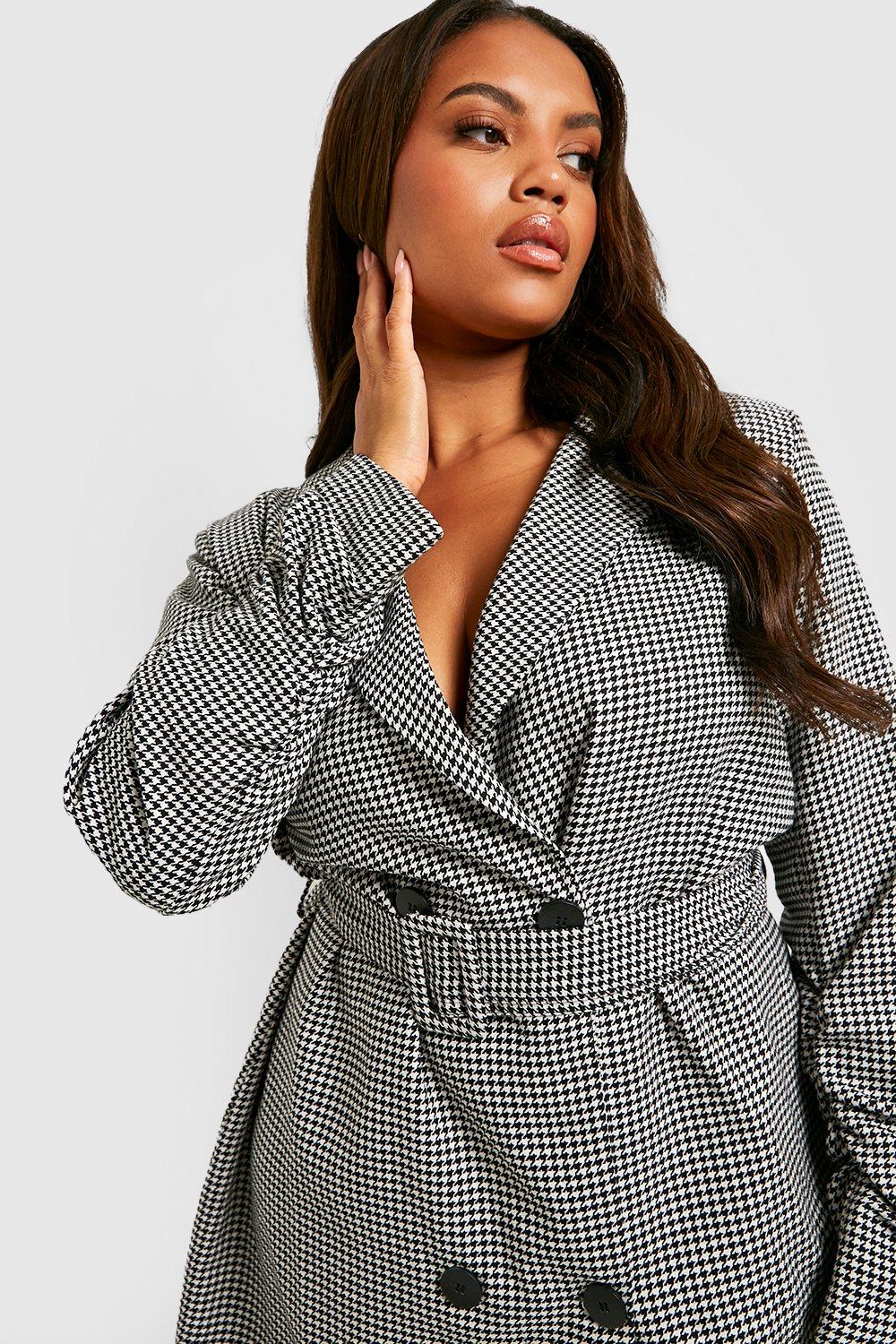 Robe blazer discount pied de poule