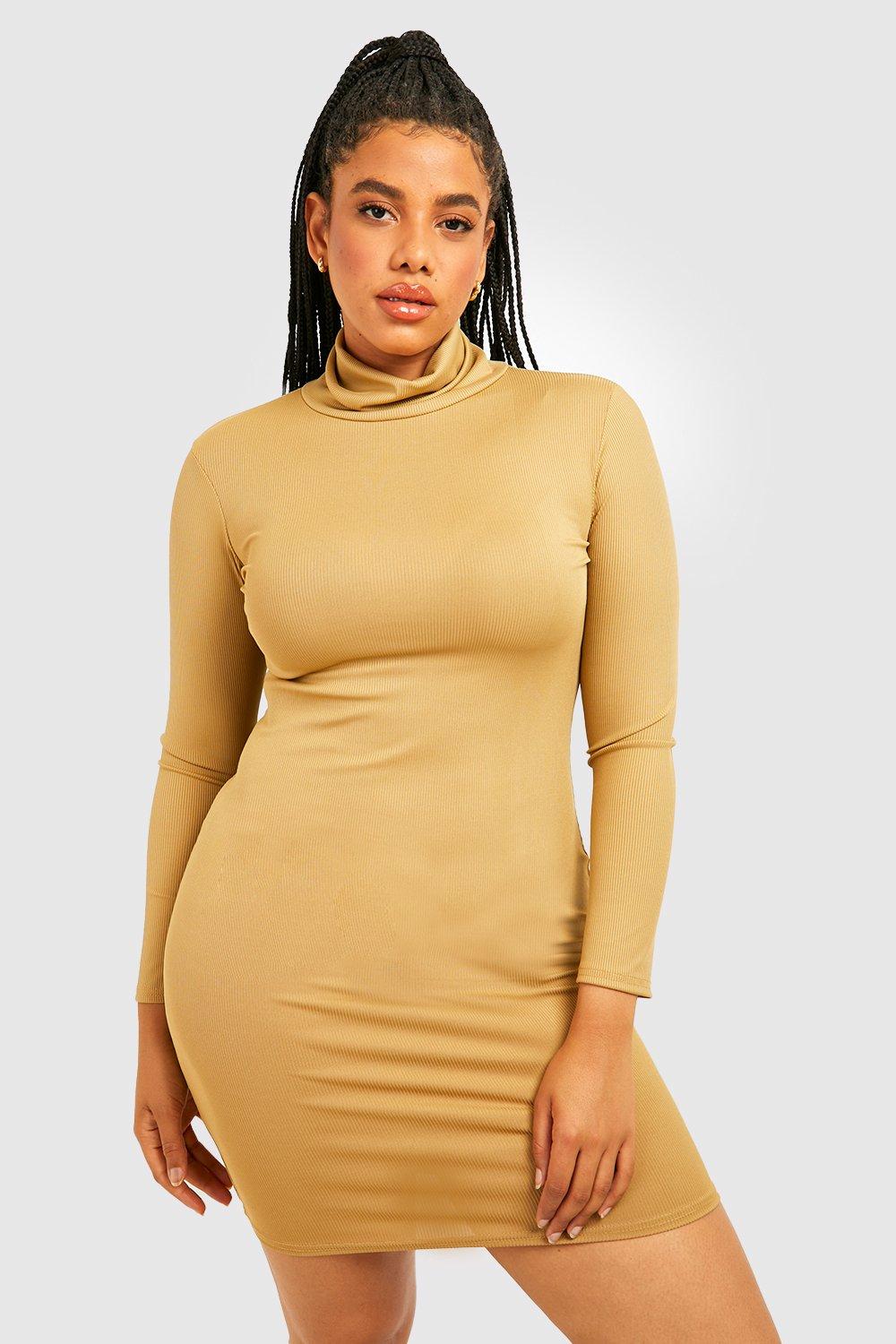 Boohoo on sale turtleneck dress