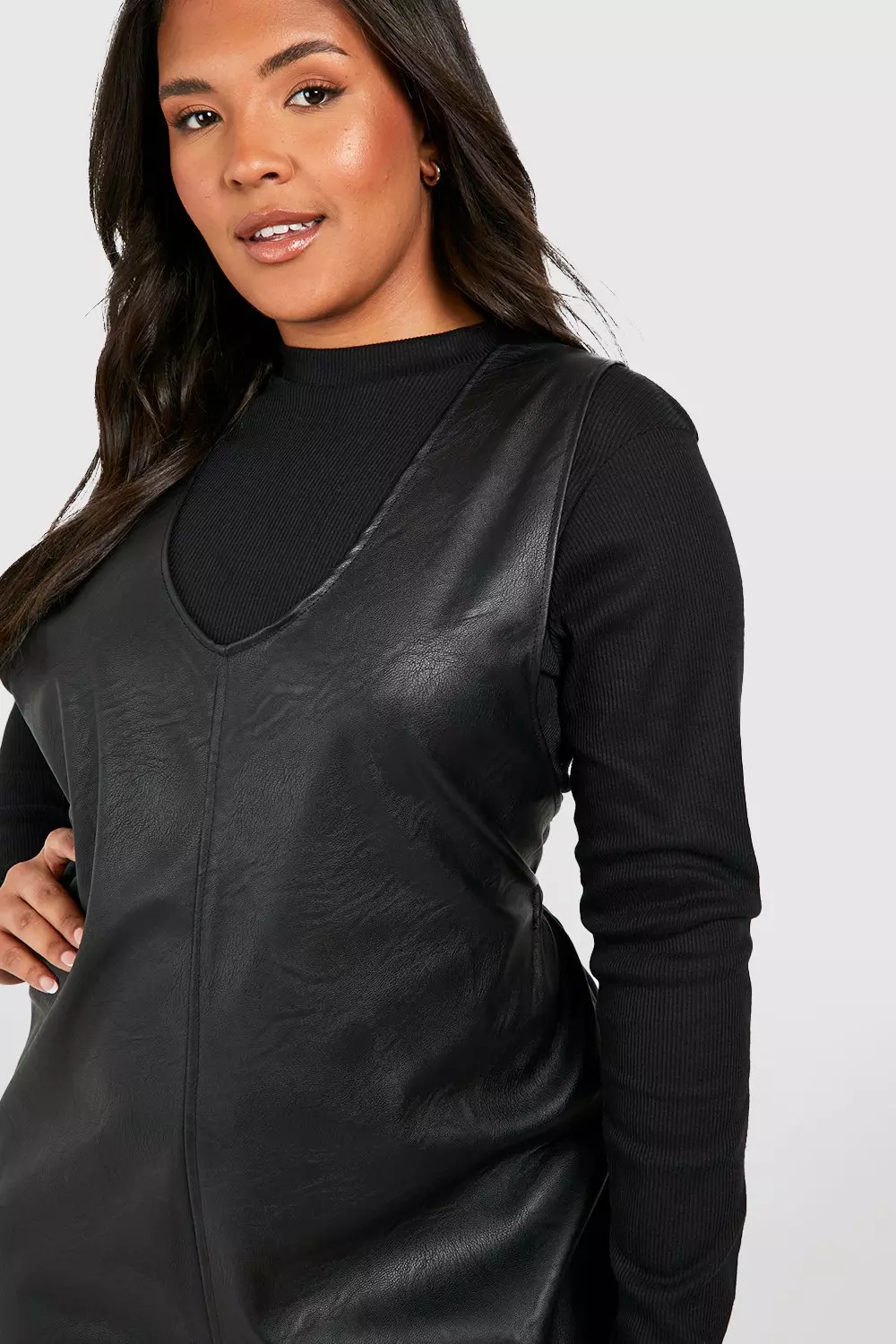 Pinafore best sale jumpsuit boohoo