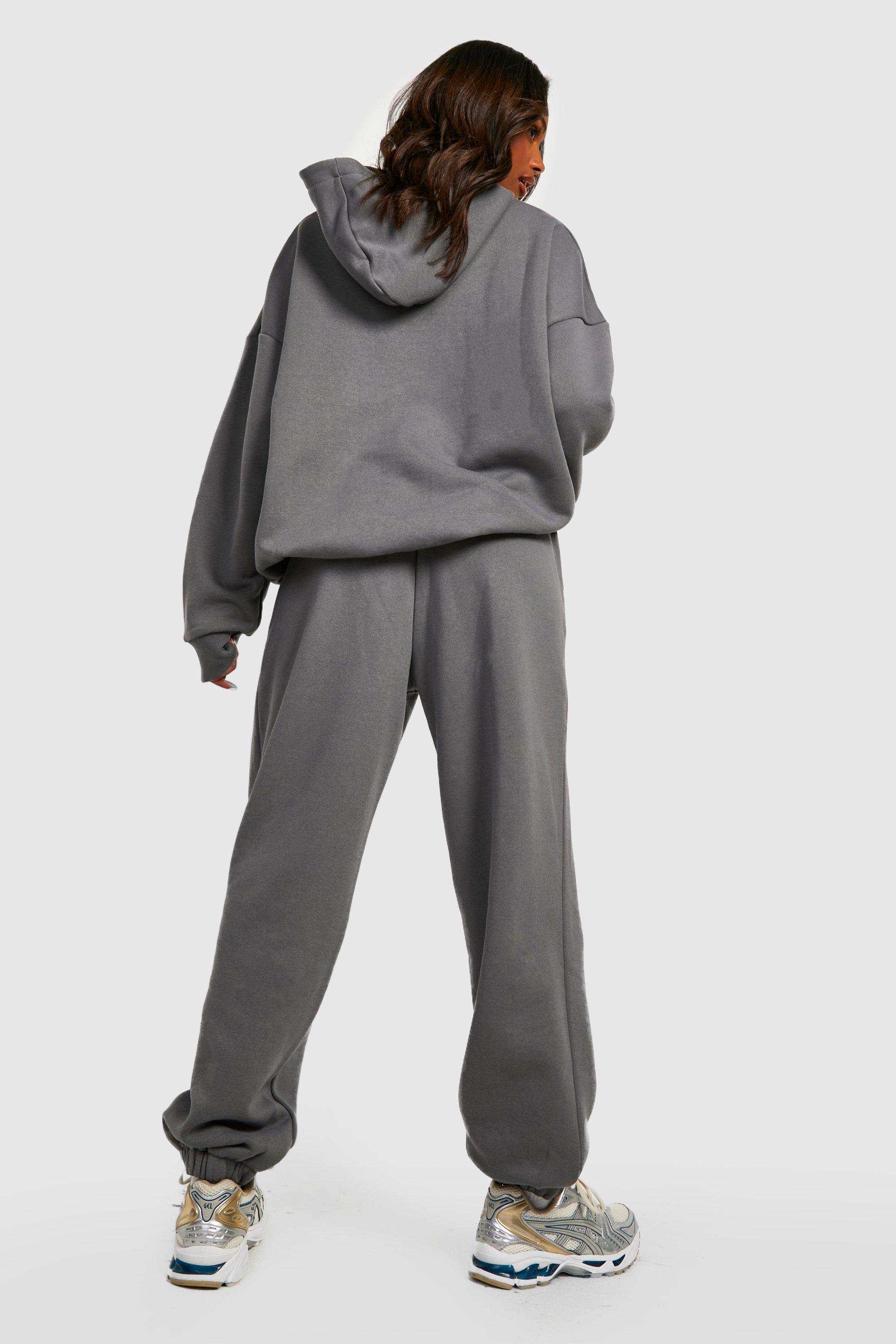 Grey hooded tracksuit new arrivals