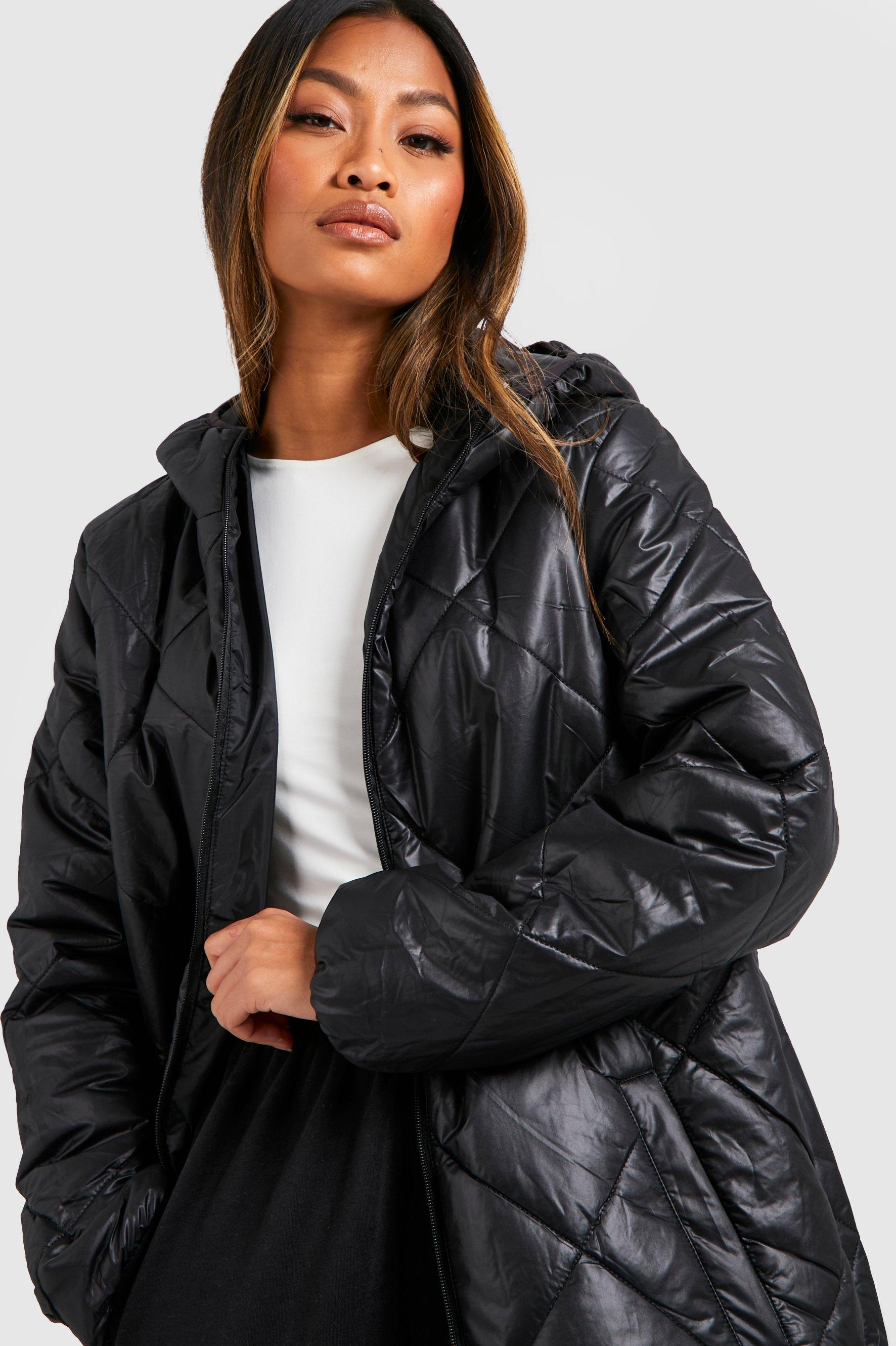 Black diamond puffer clearance jacket