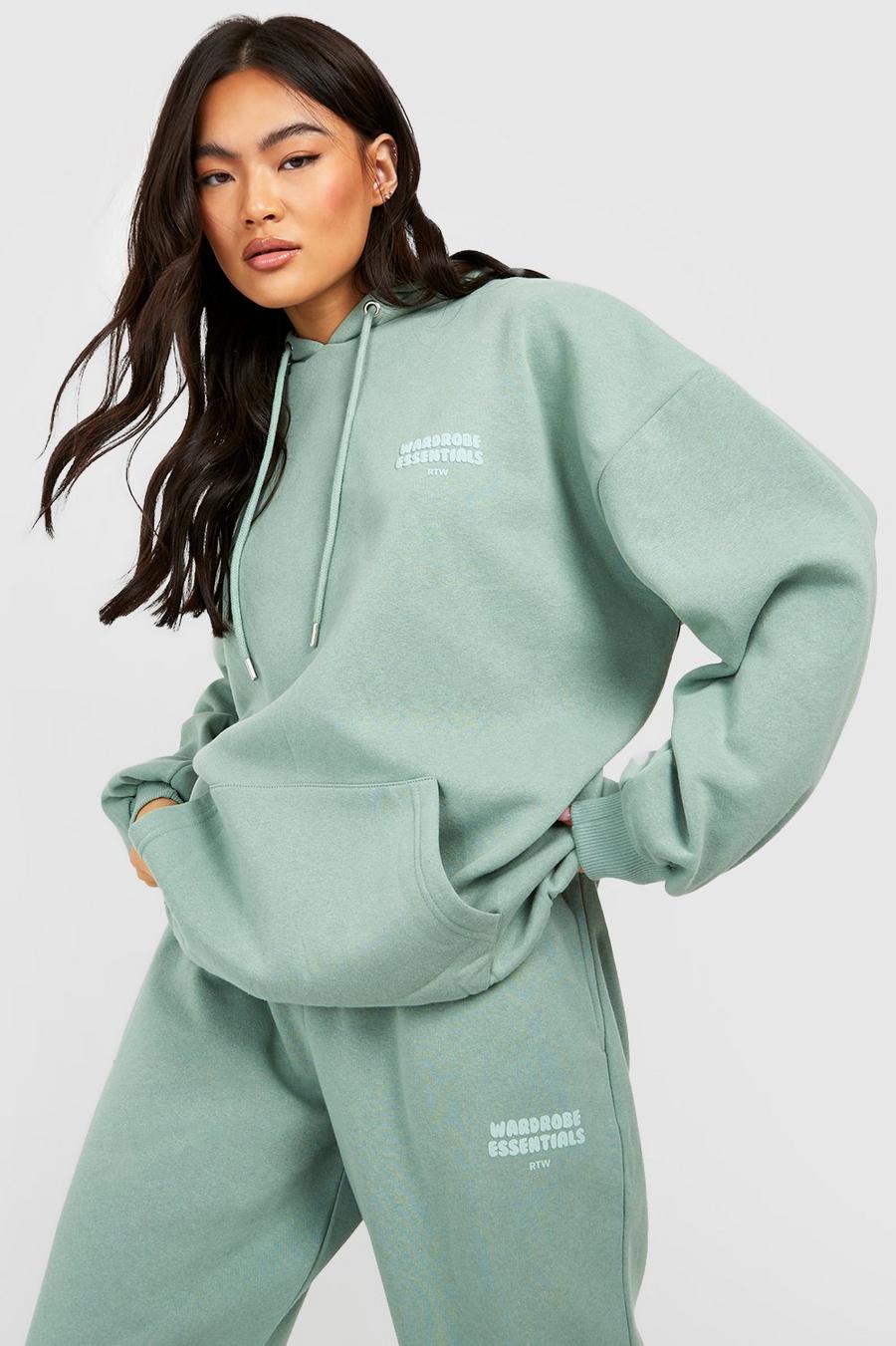 Sage Wardrobe Essentials Oversized hoodie image number 1