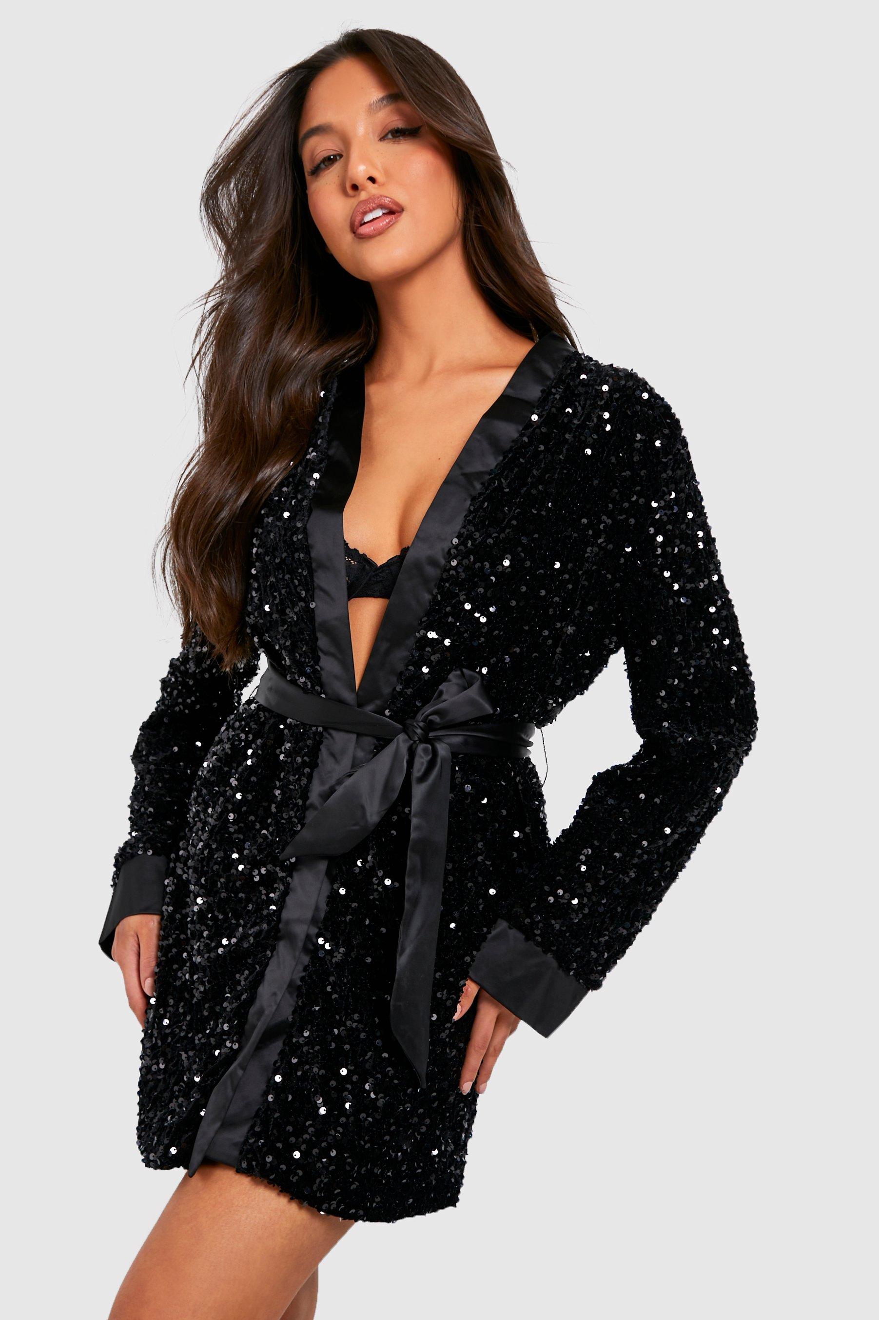 Sequins robe shop